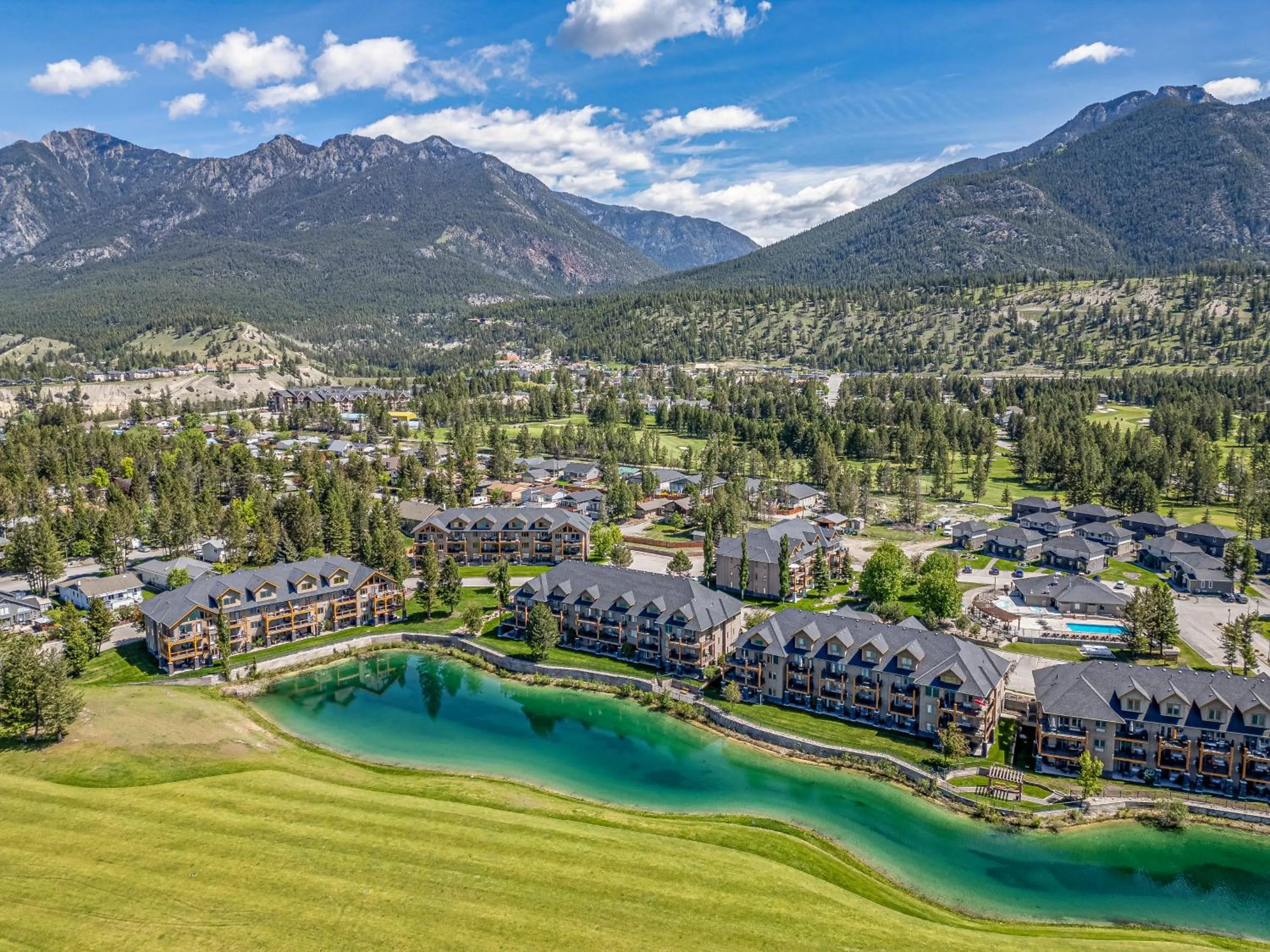 Property building in Bighorn Meadows Resort