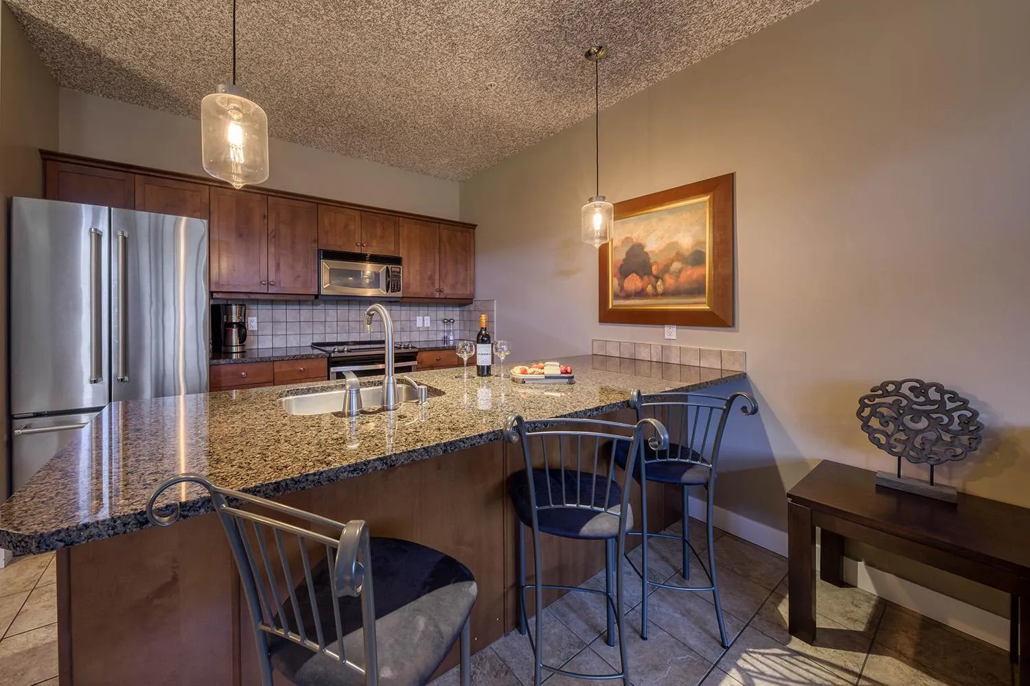 kitchen in Bighorn Meadows Resort