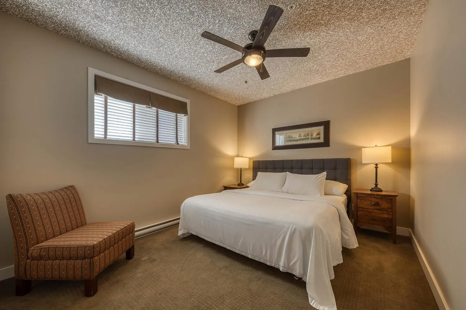 Bed in Bighorn Meadows Resort