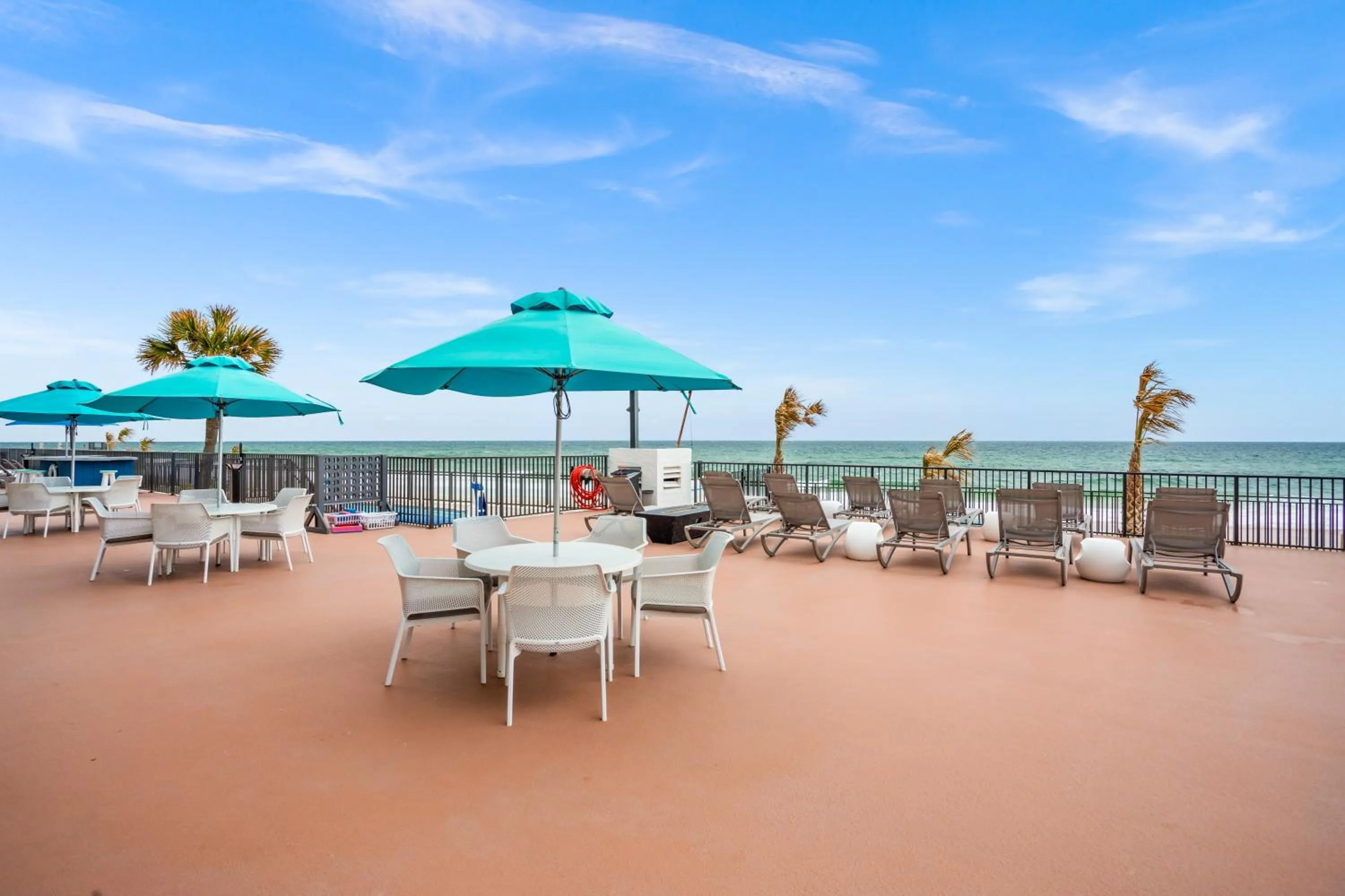Patio in Tropic Sun Towers