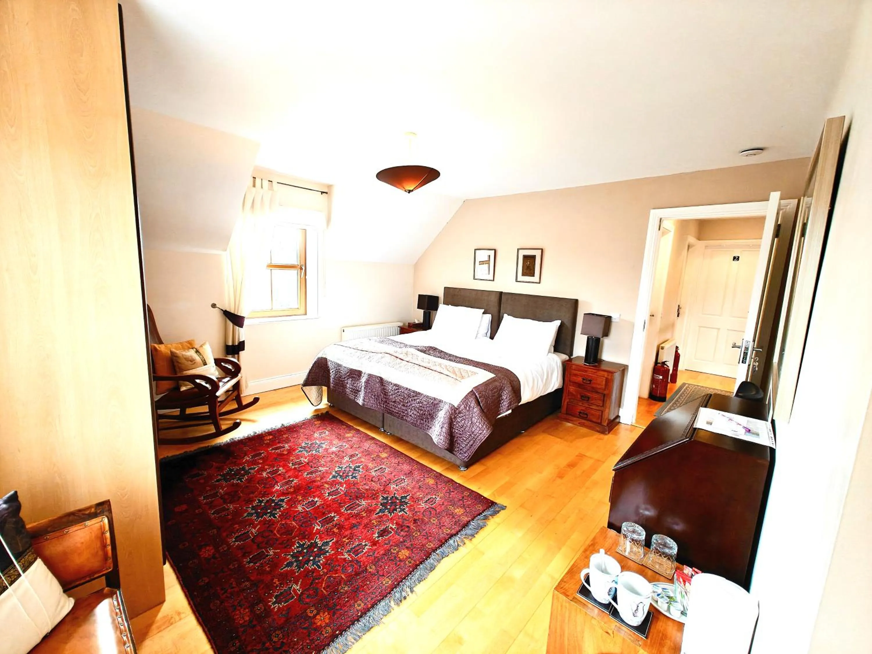 Bed in Álaind Lodges, Sneem