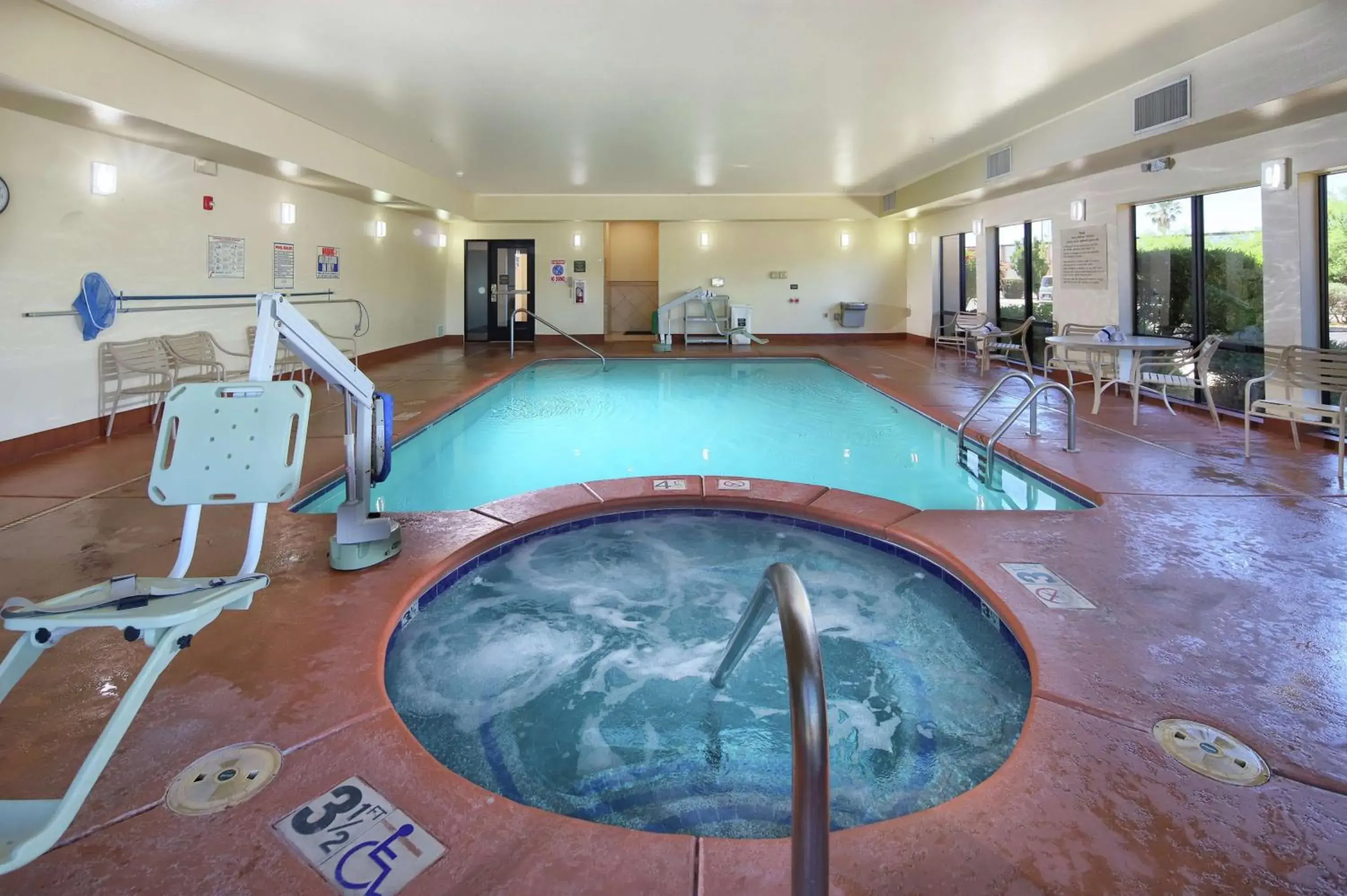 Pool view in Hampton Inn Sierra Vista Pool view in Hampton Inn Sierra Vista