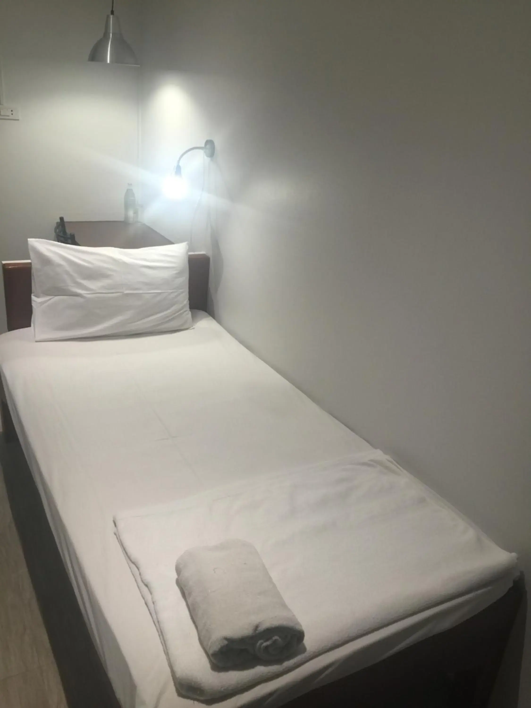 Bed in Chaba Chalet Hotel Bed in Chaba Chalet Hotel