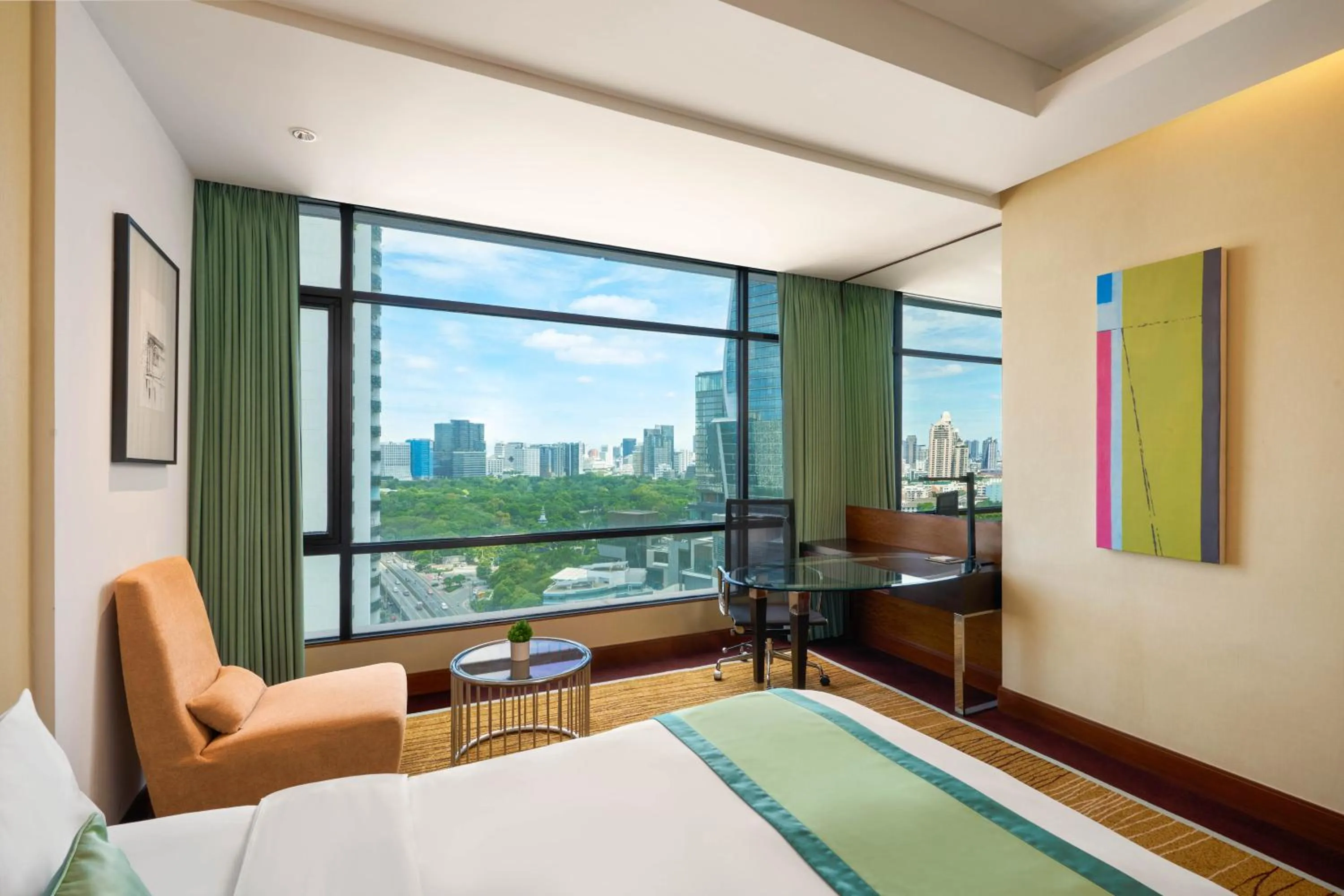 View (from property/room), Bed in AETAS lumpini