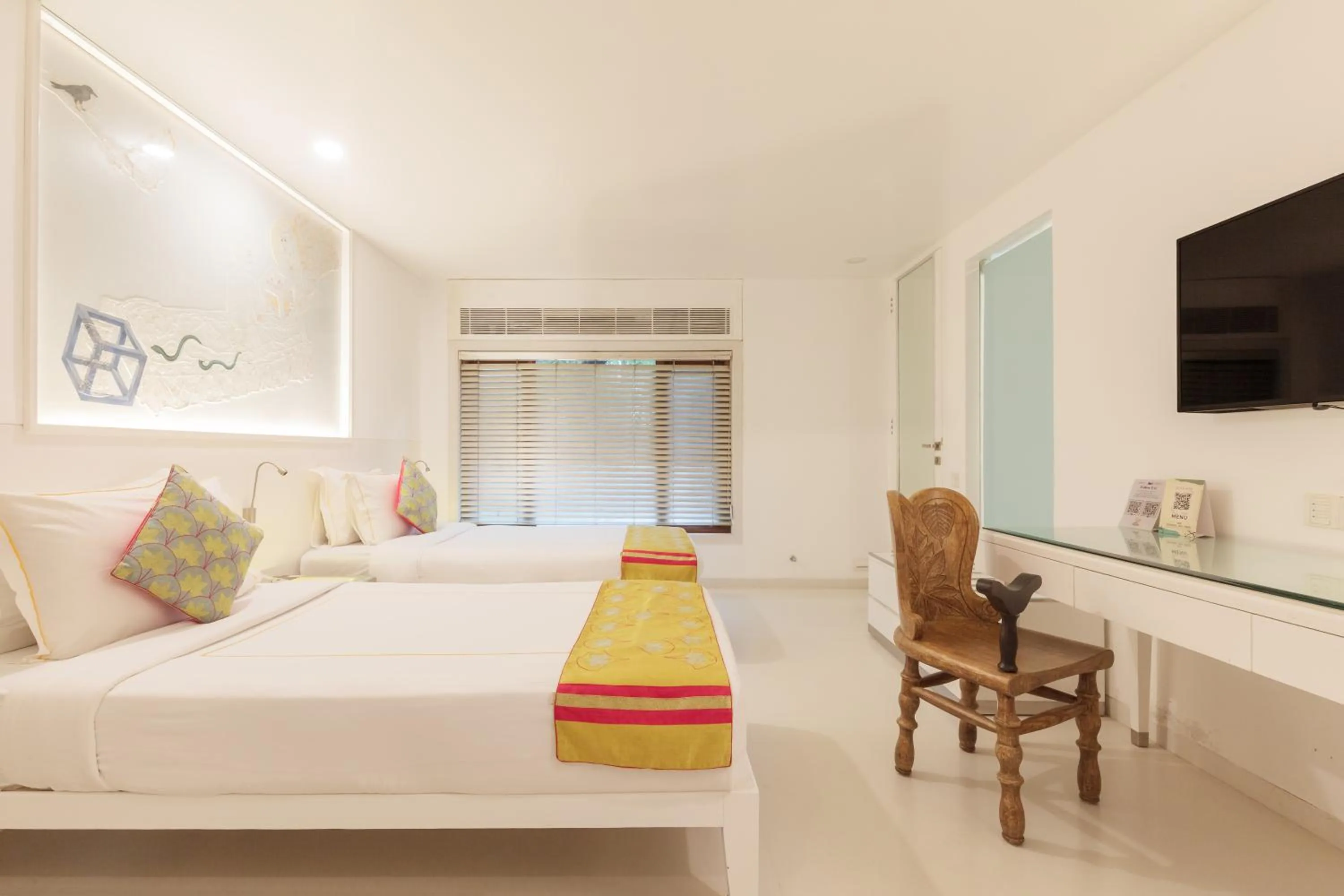 Bed in Le Sutra Hotel, Khar, Mumbai