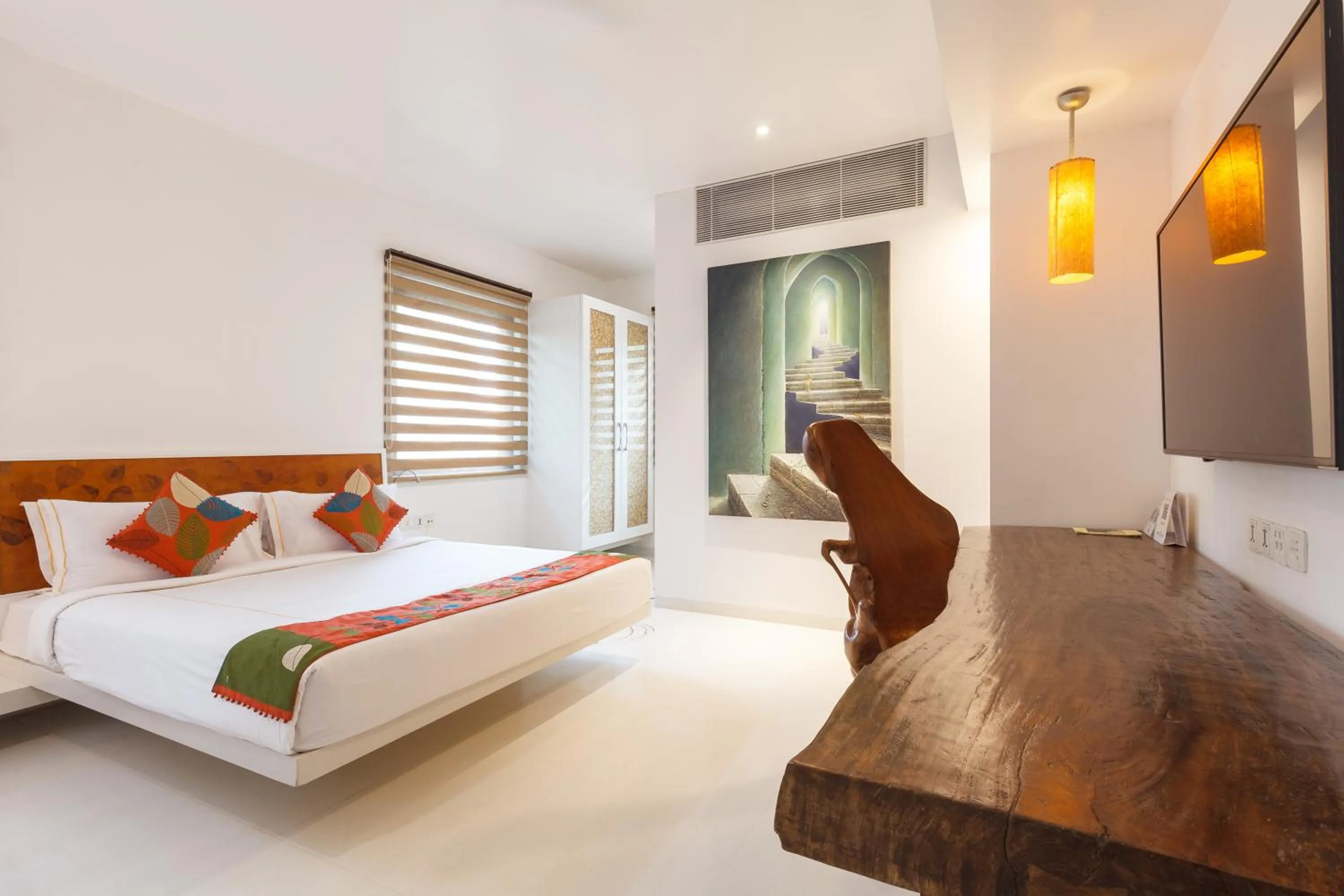 Bed in Le Sutra Hotel, Khar, Mumbai