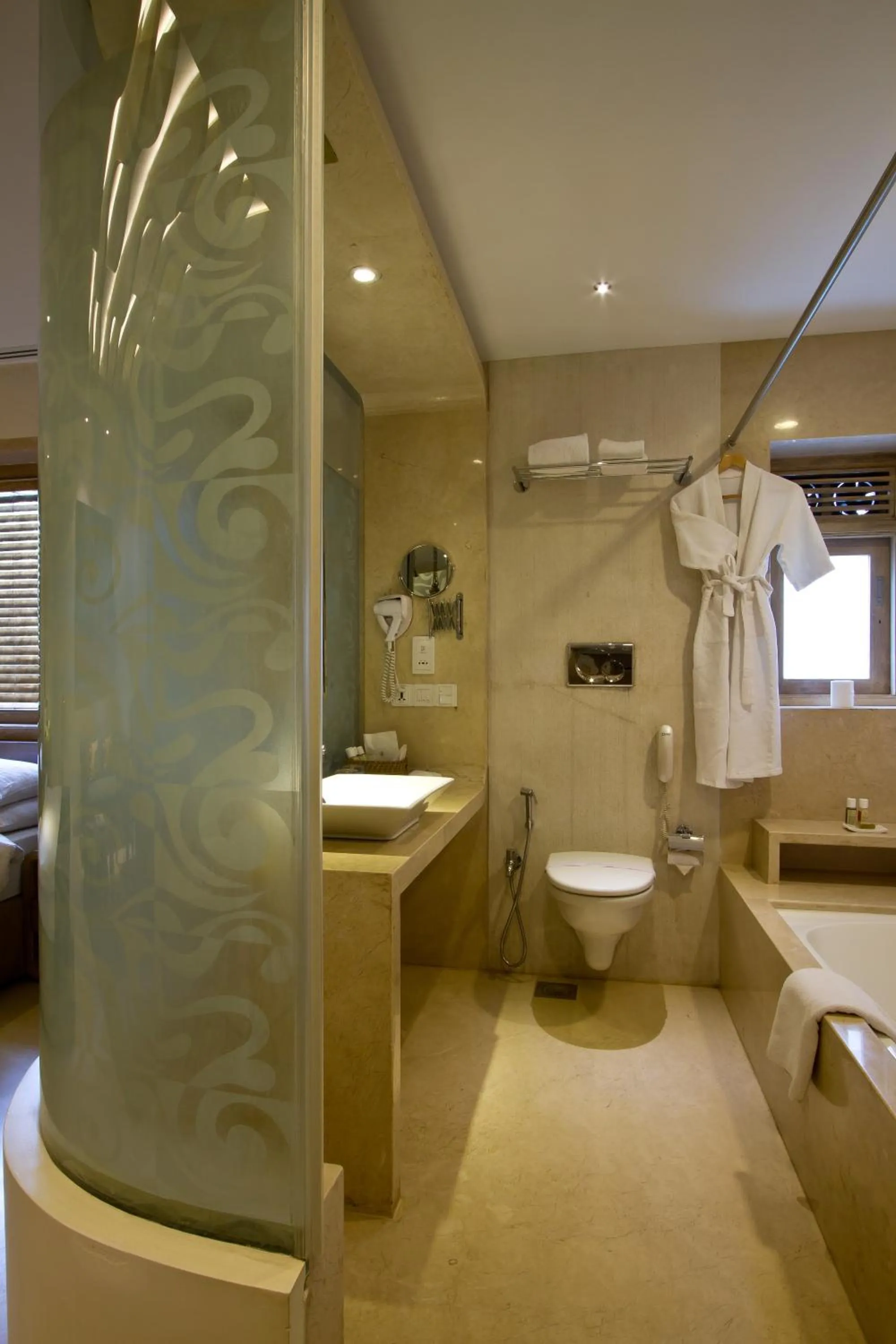 Bathroom in Le Sutra Hotel, Khar, Mumbai