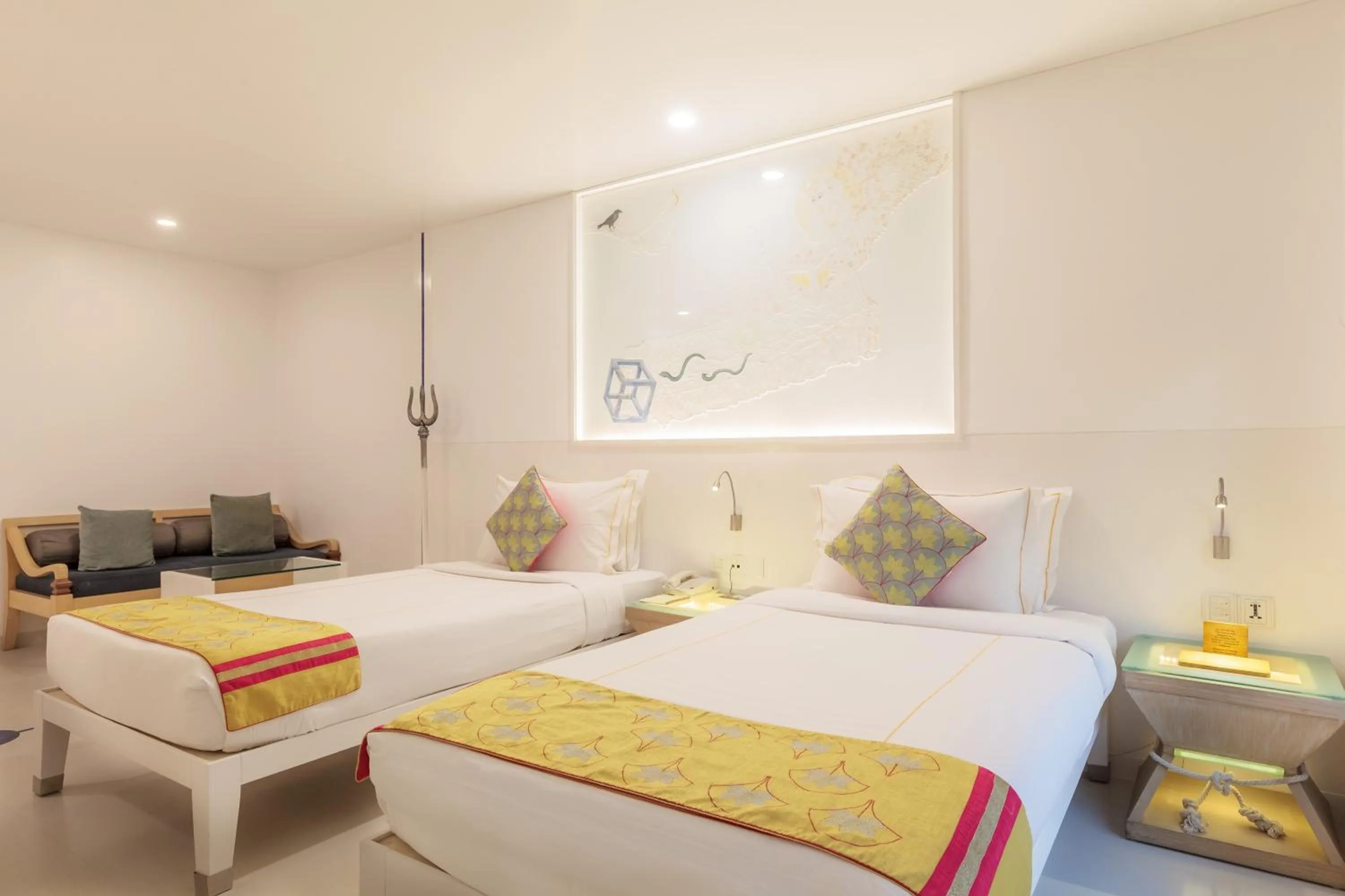 Bed in Le Sutra Hotel, Khar, Mumbai