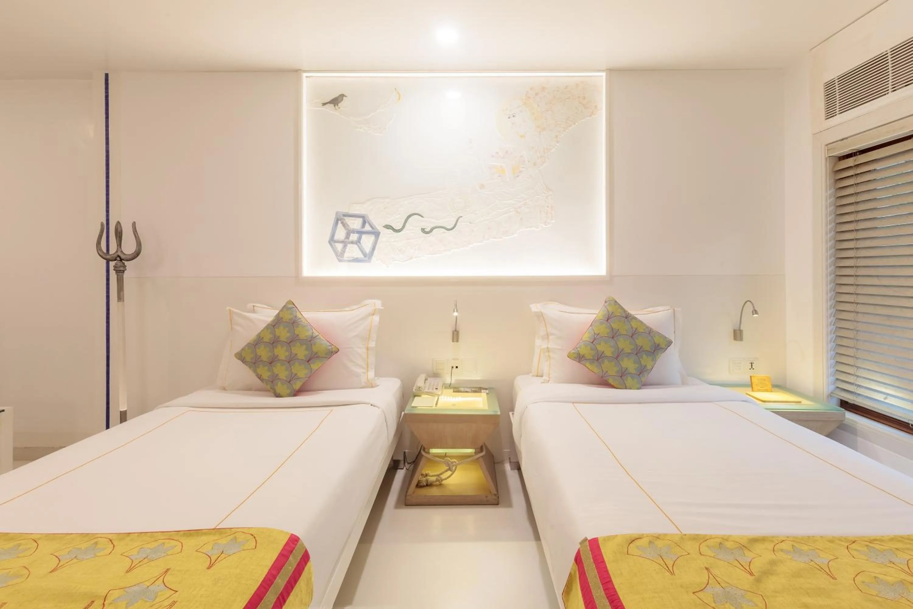 Bed in Le Sutra Hotel, Khar, Mumbai