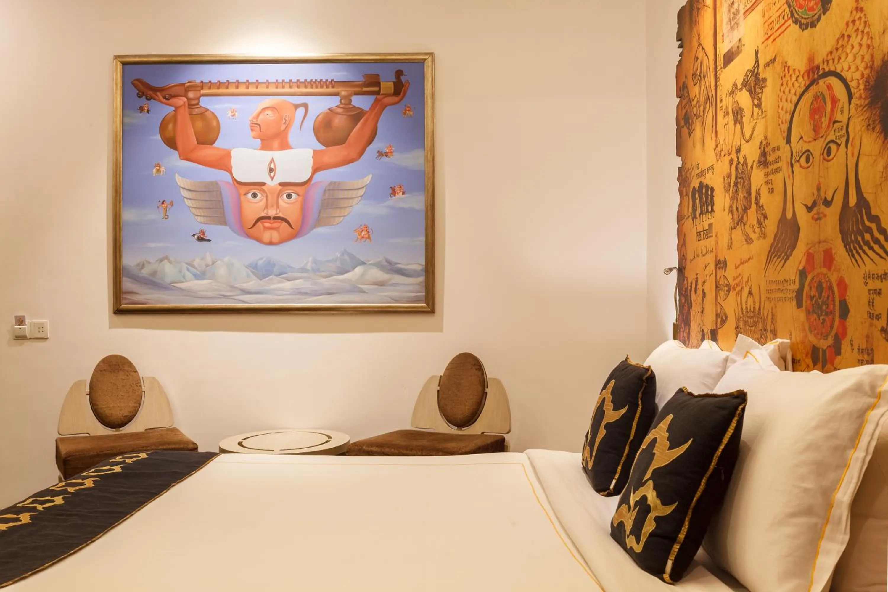 Bed in Le Sutra Hotel, Khar, Mumbai