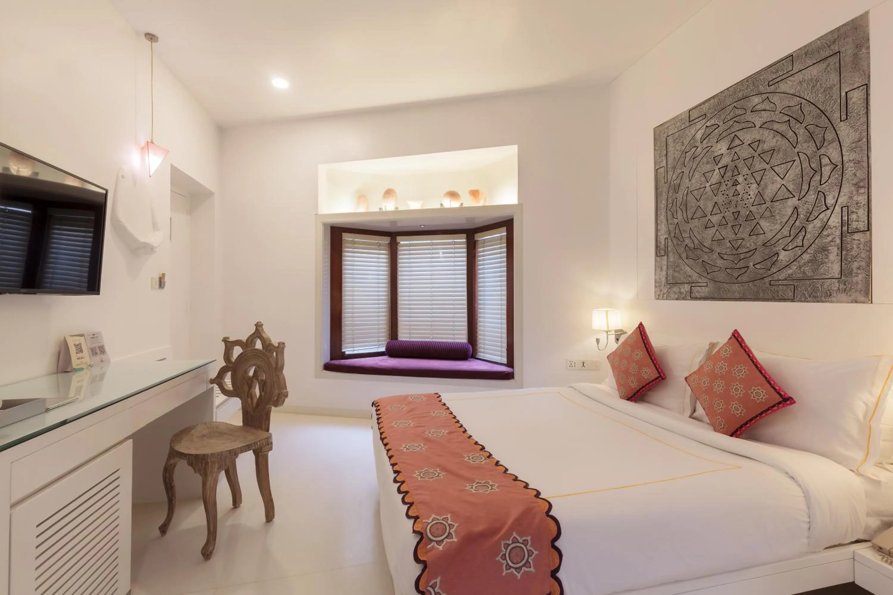 Bed in Le Sutra Hotel, Khar, Mumbai