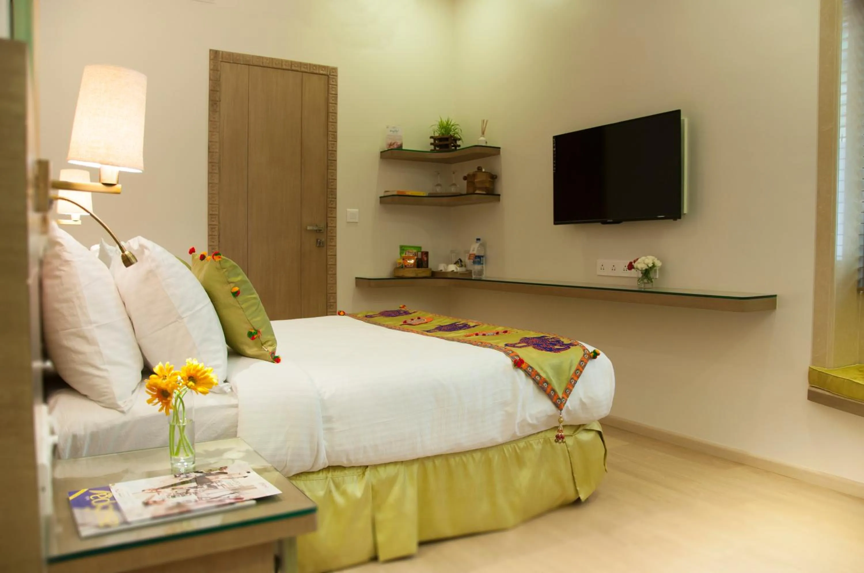 Bed in Le Sutra Hotel, Khar, Mumbai