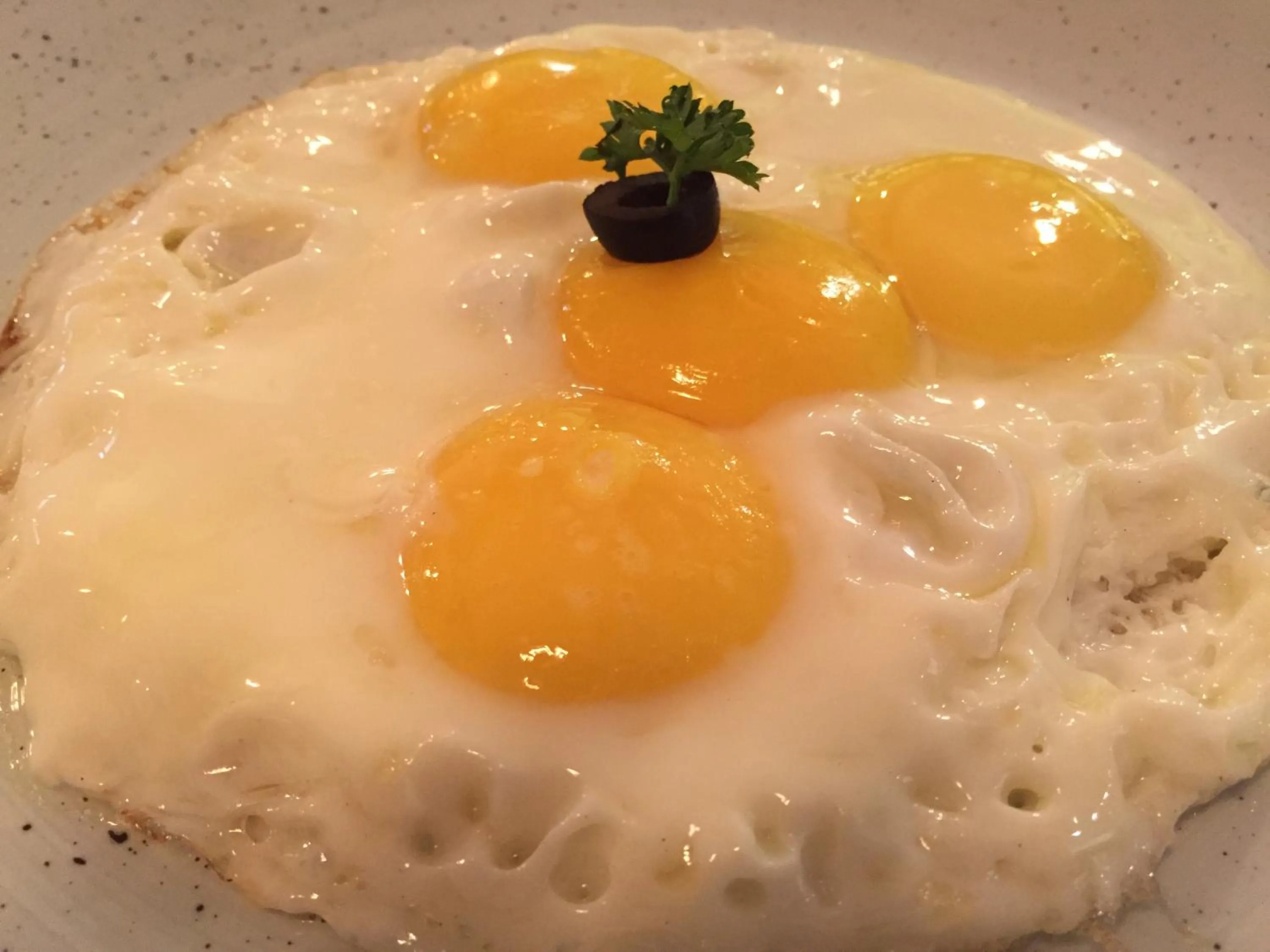 American breakfast in Le Sutra Hotel, Khar, Mumbai