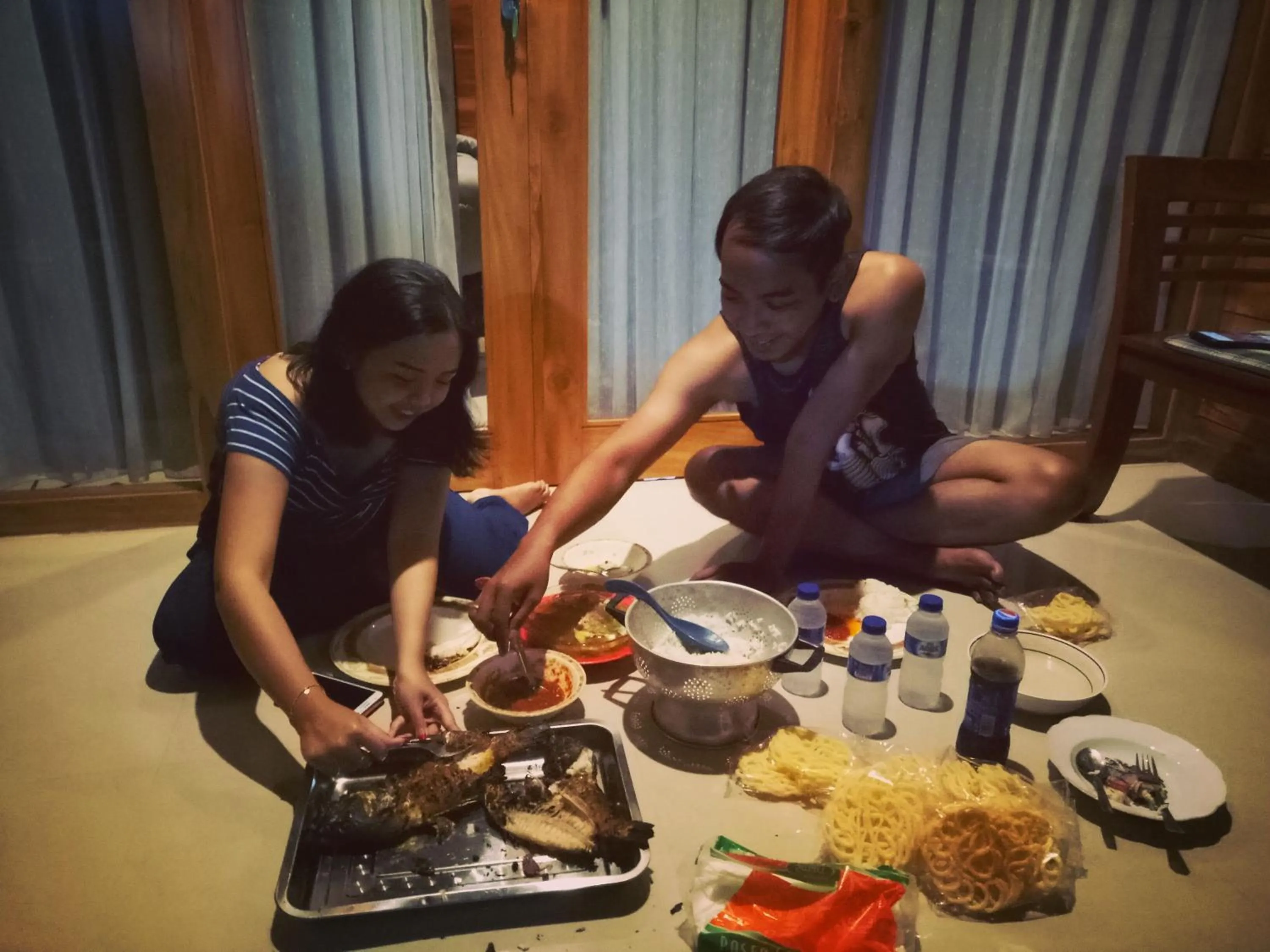 Night in Linas Villas