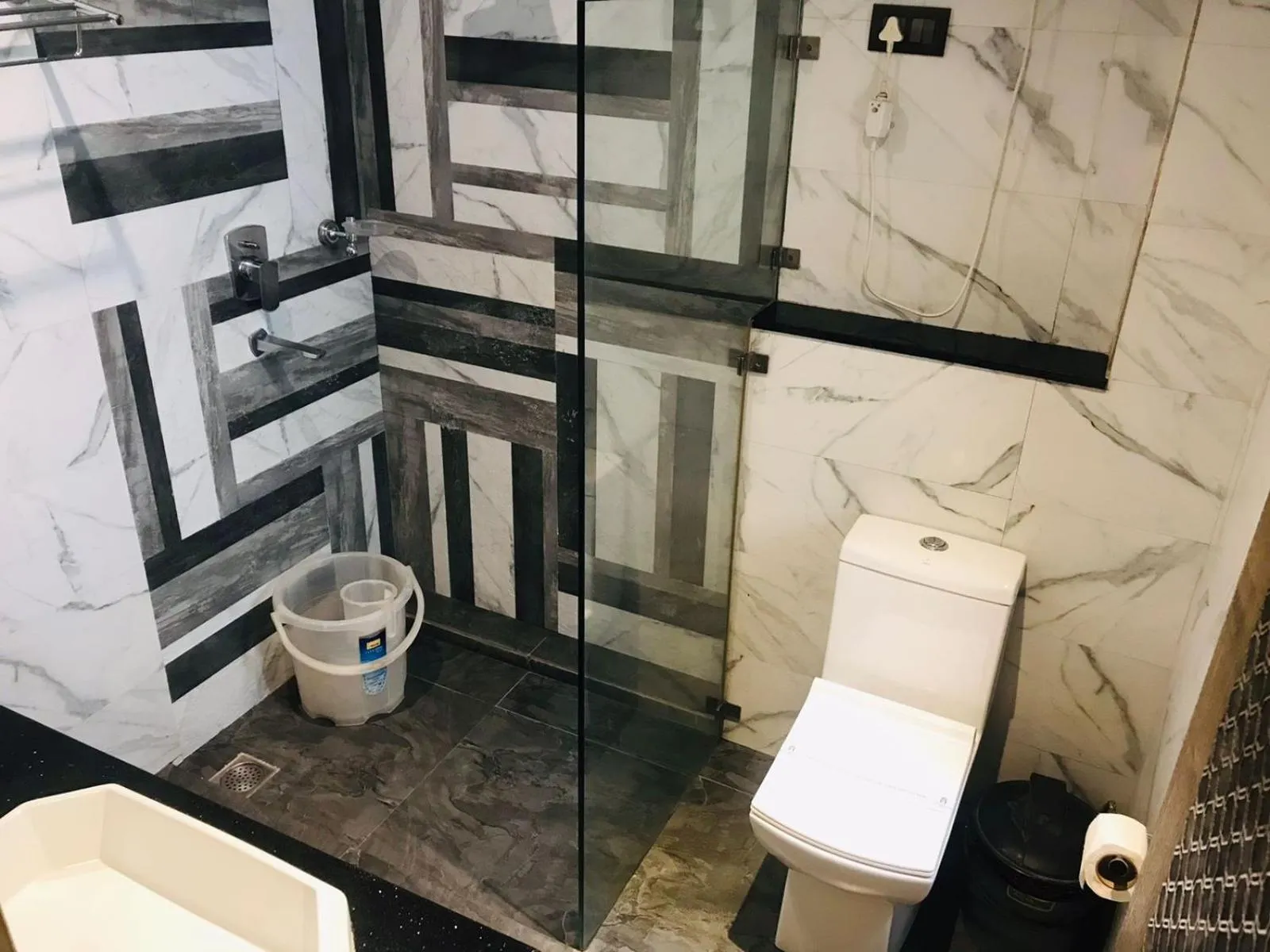 Bathroom in Pallavi International