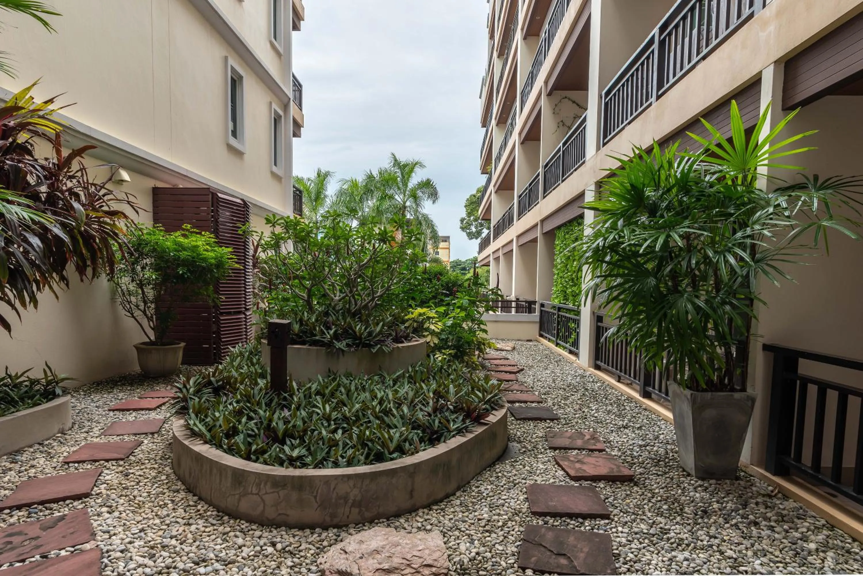 Garden in Jomtien Beach Penthouses