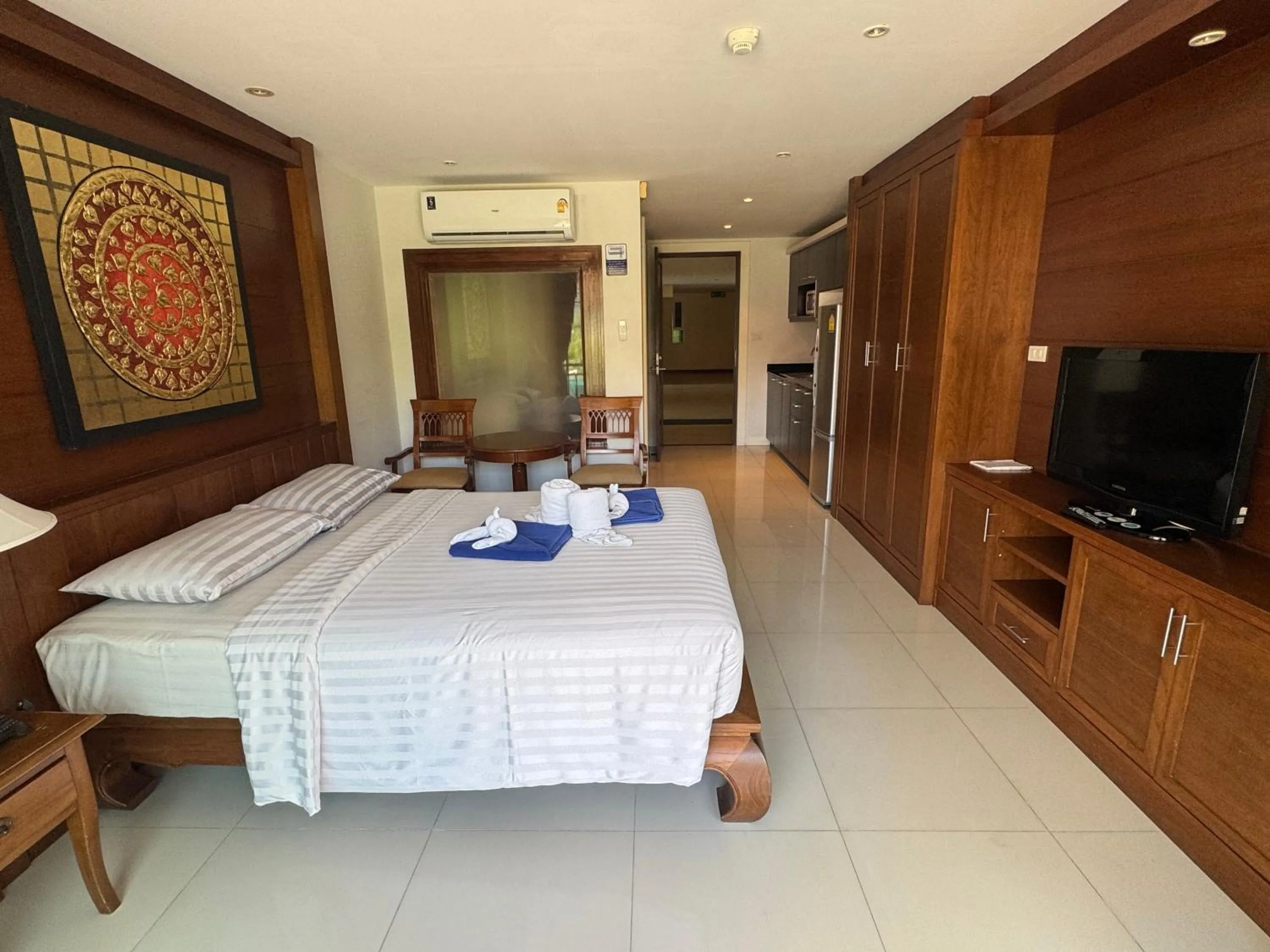 Bed in Jomtien Beach Penthouses