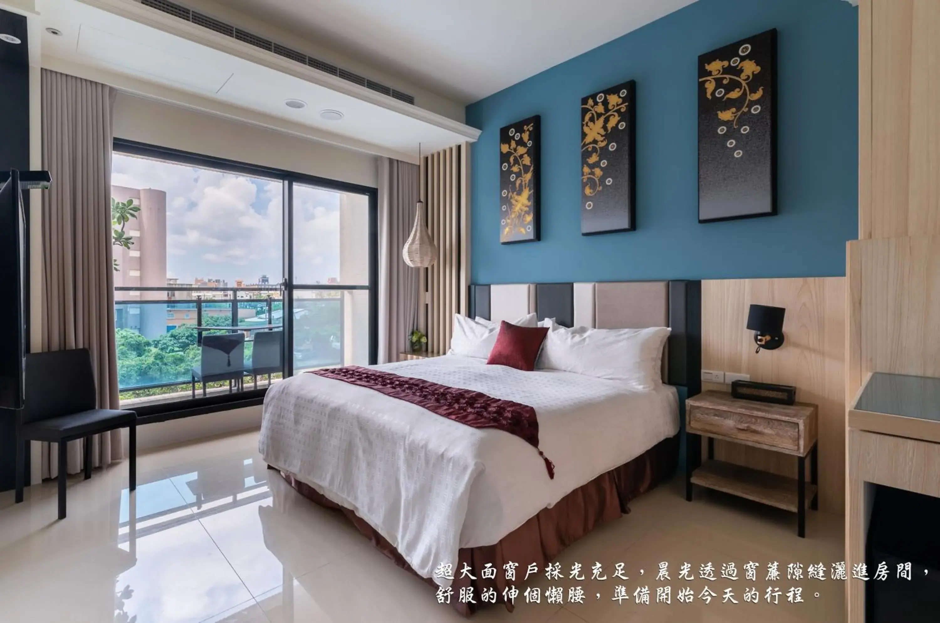 Decorative detail, Bed in Mambo Boutique Hotel Decorative detail, Bed in Mambo Boutique Hotel