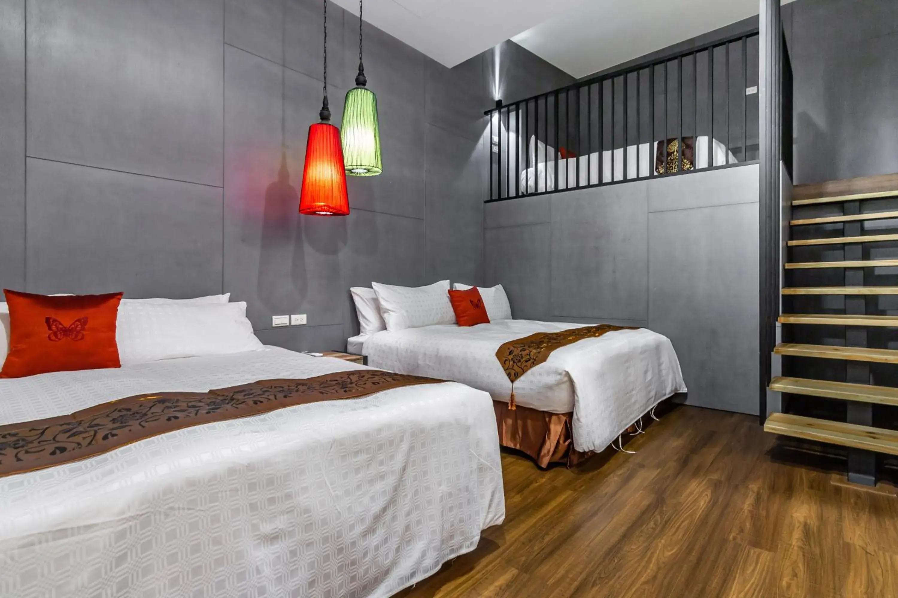 Decorative detail, Bed in Mambo Boutique Hotel Decorative detail, Bed in Mambo Boutique Hotel