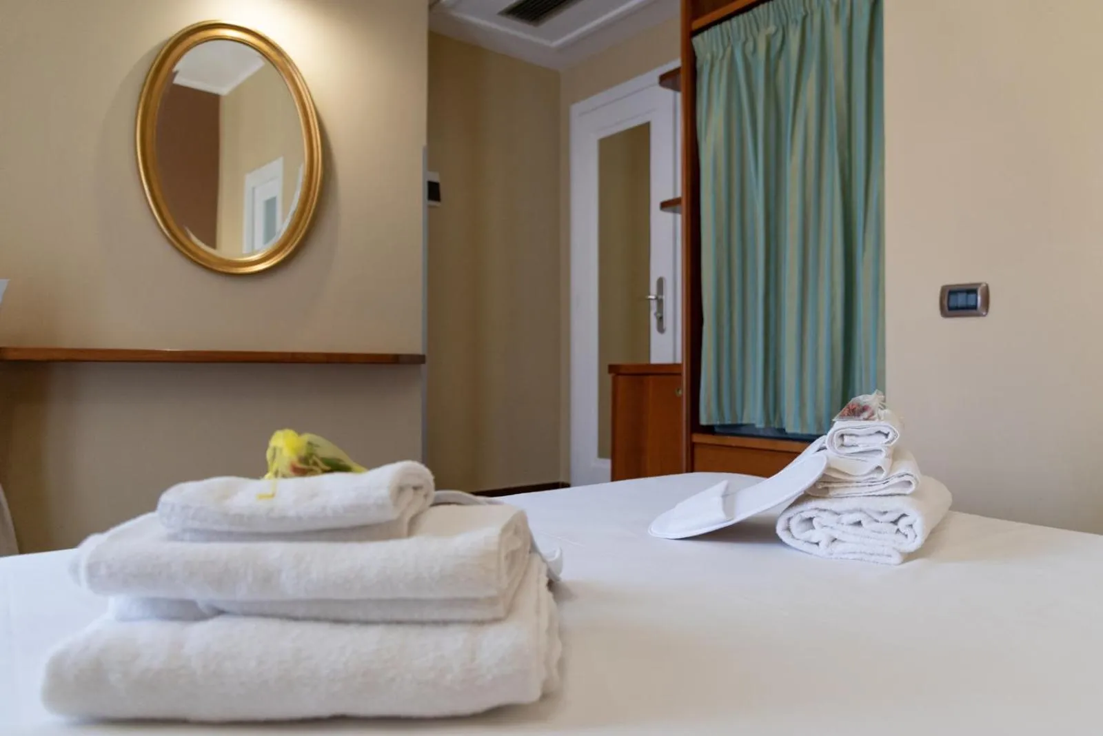 Bed in Hotel Suite Ares