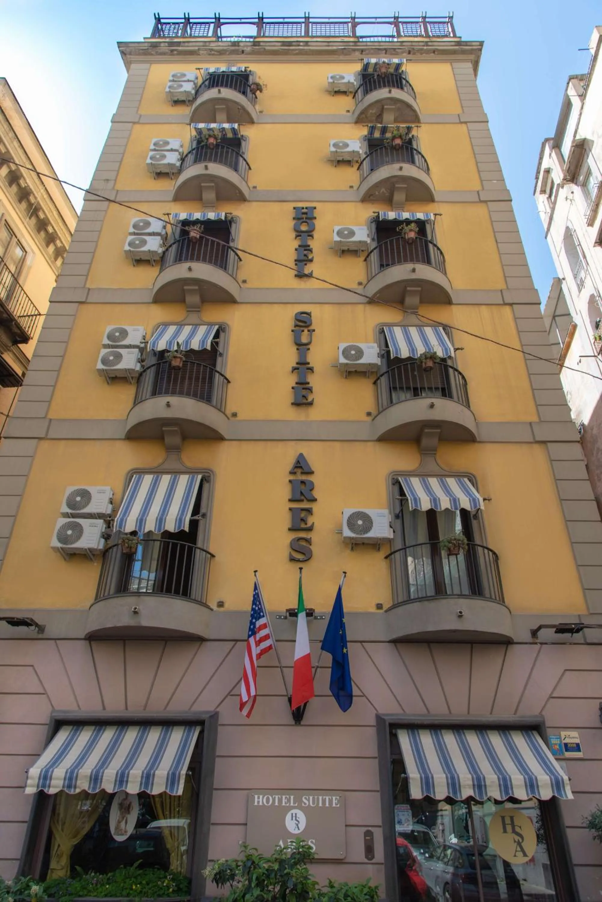 Property building in Hotel Suite Ares