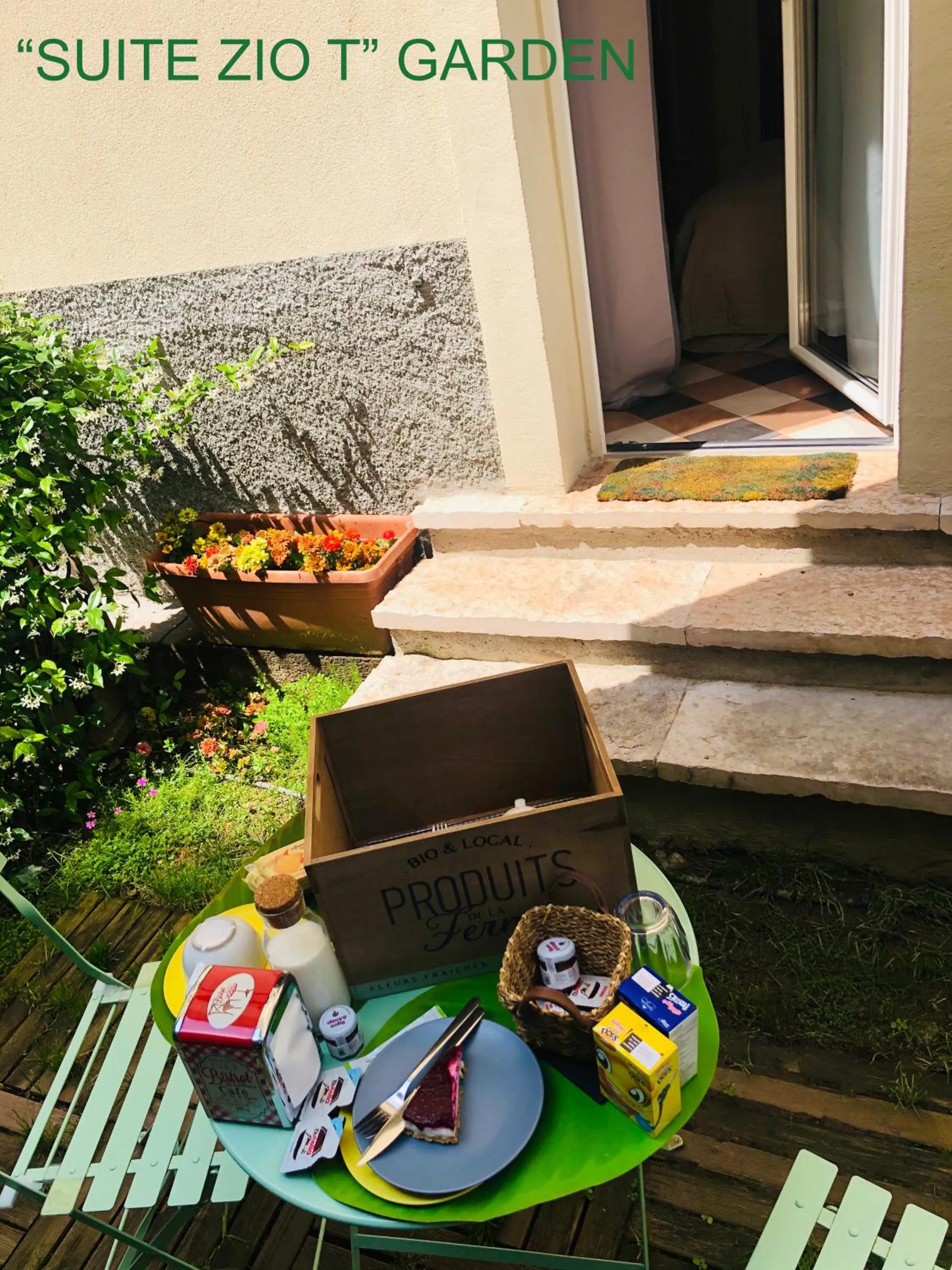 Garden view in Arsenale Suites