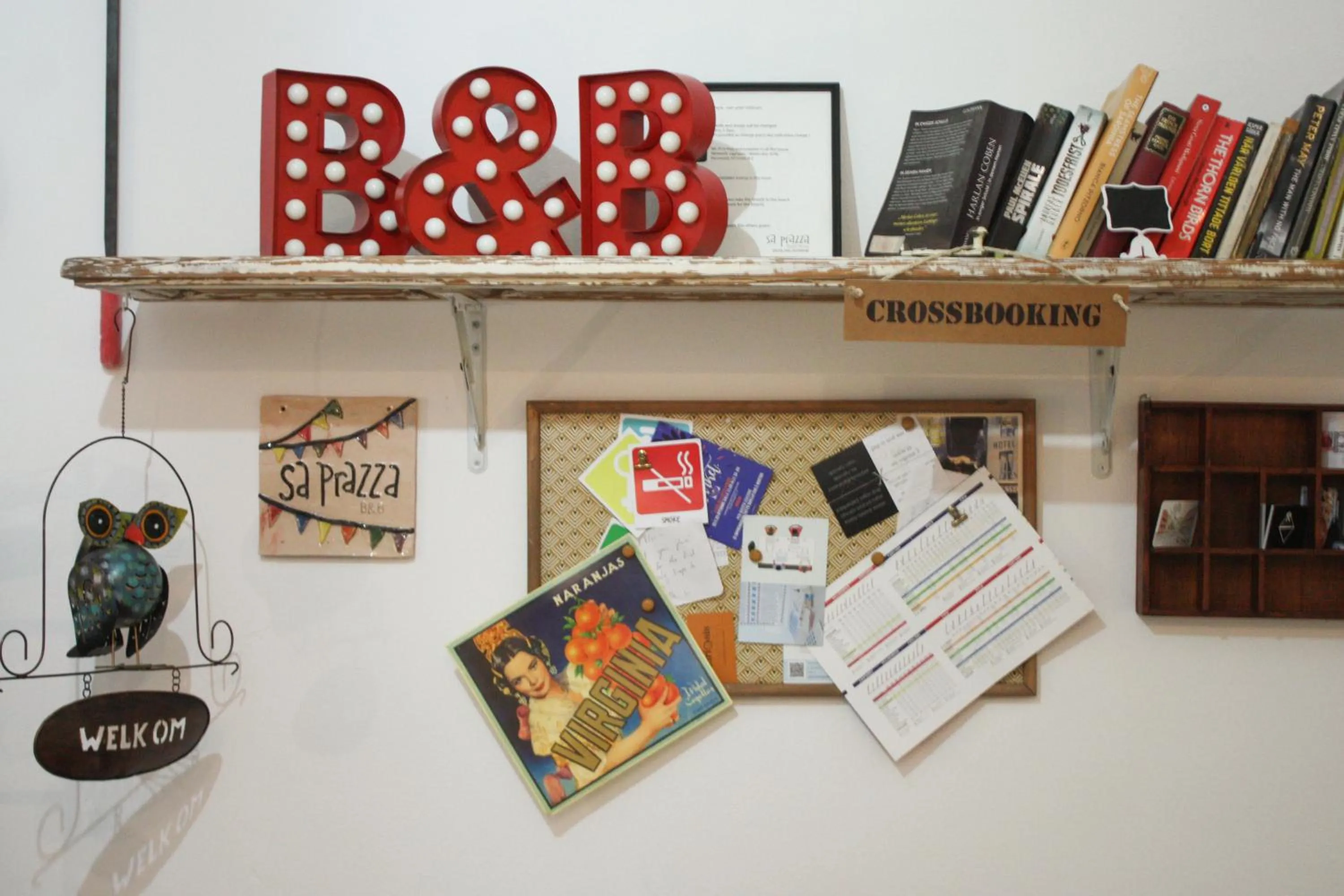 Lobby or reception in Sa Prazza GuestHouse