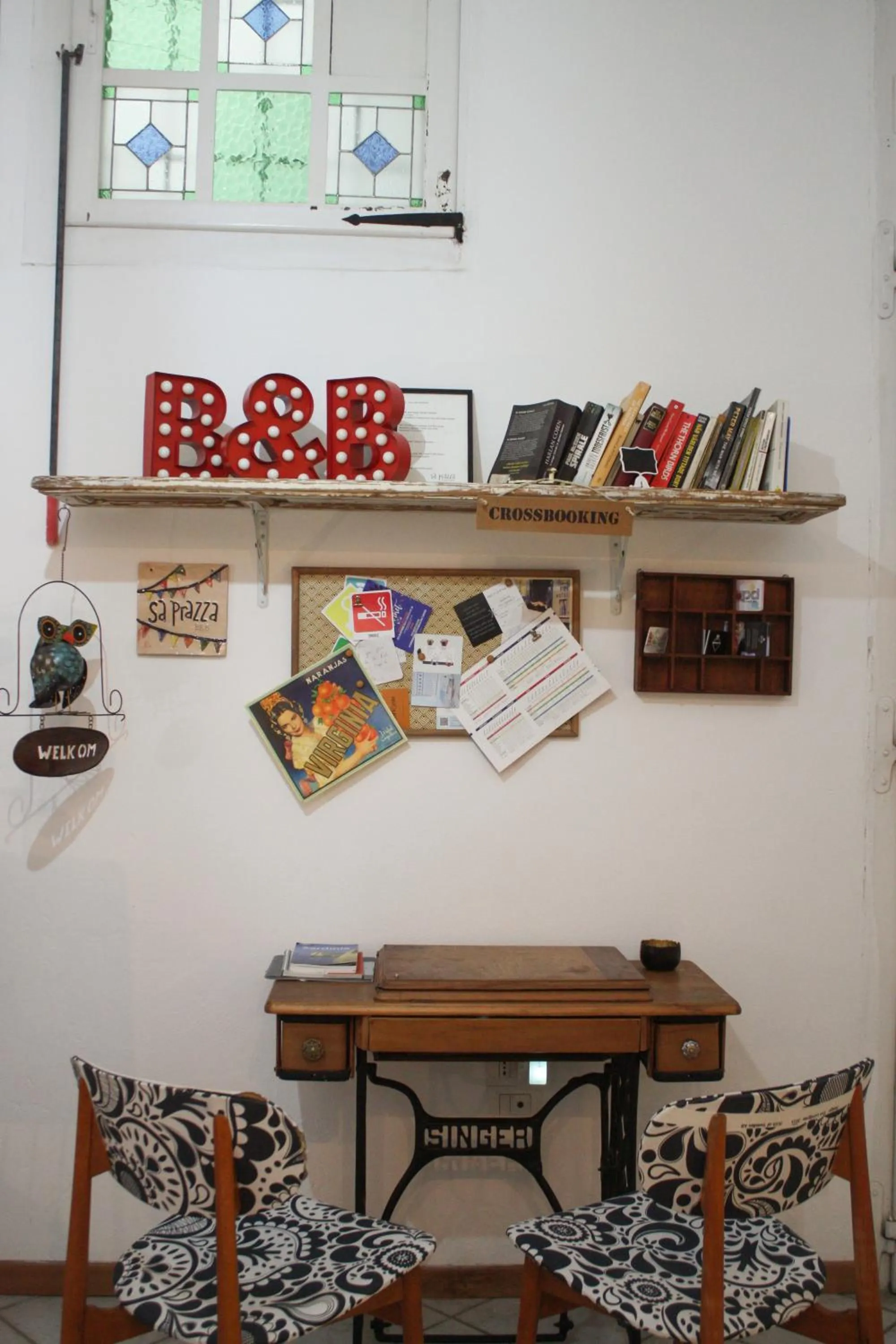 Lobby or reception in Sa Prazza GuestHouse