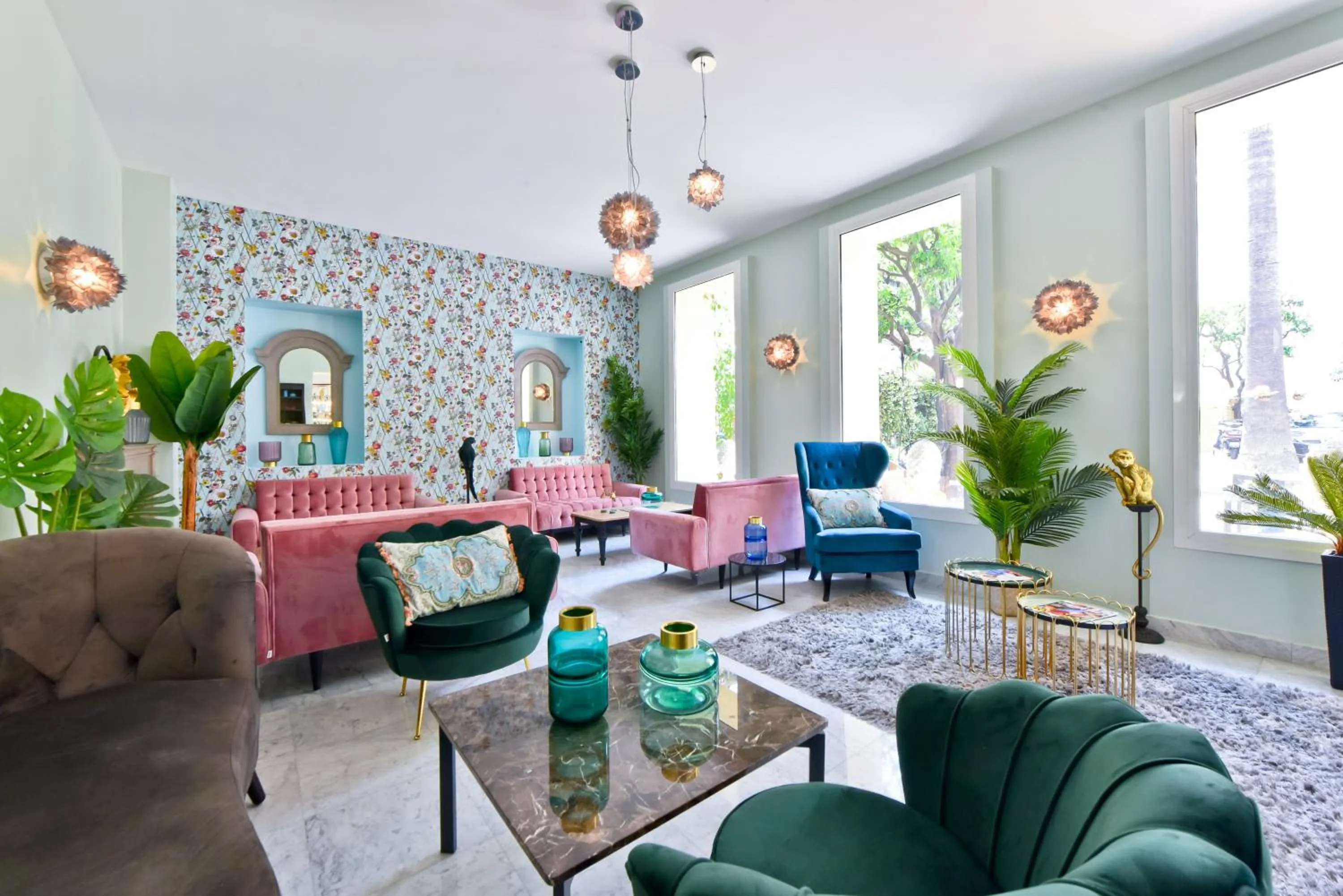 Living room in Hotel La Villa Nice Promenade