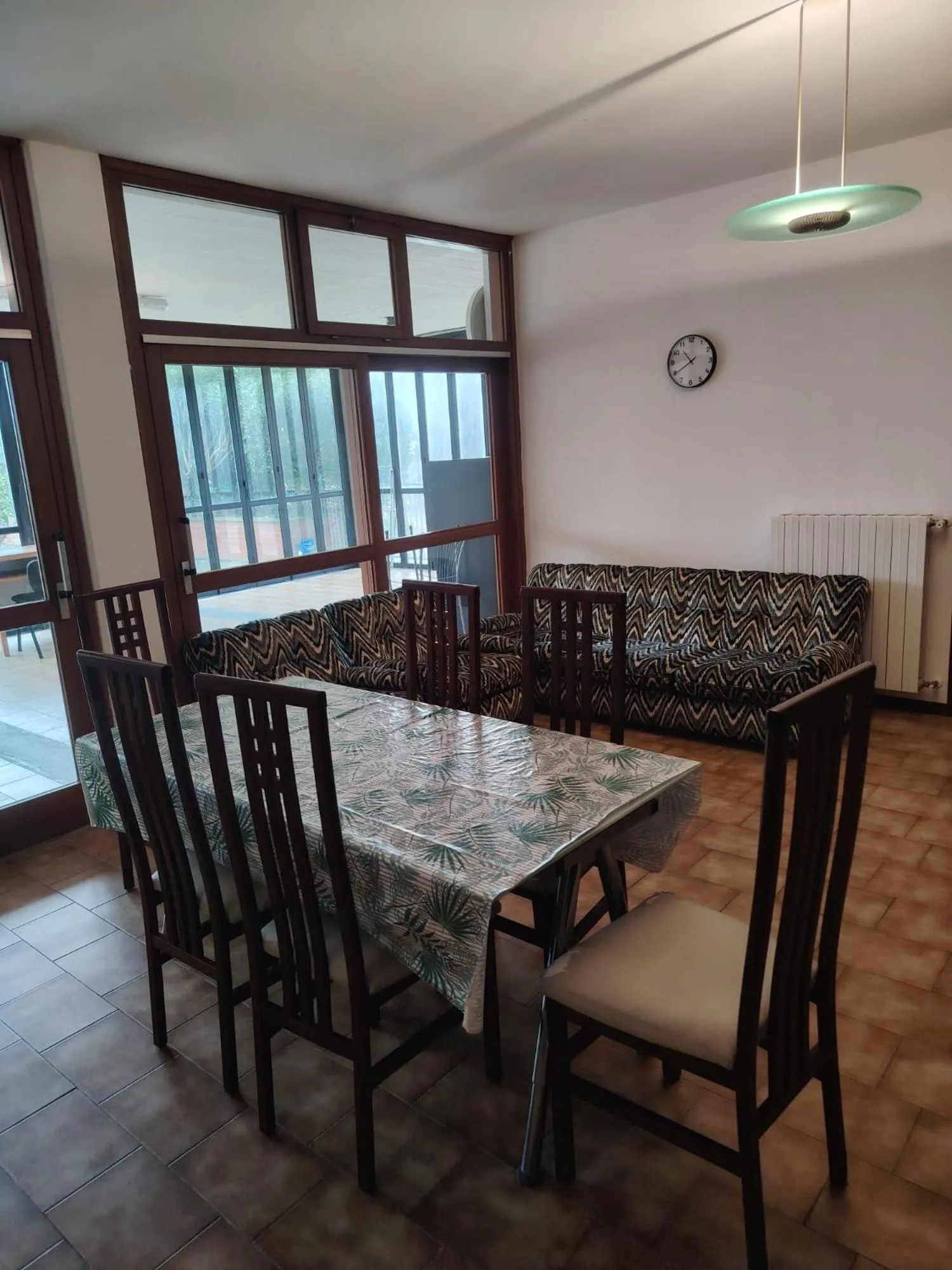 Seating area in Duna camere con bagno