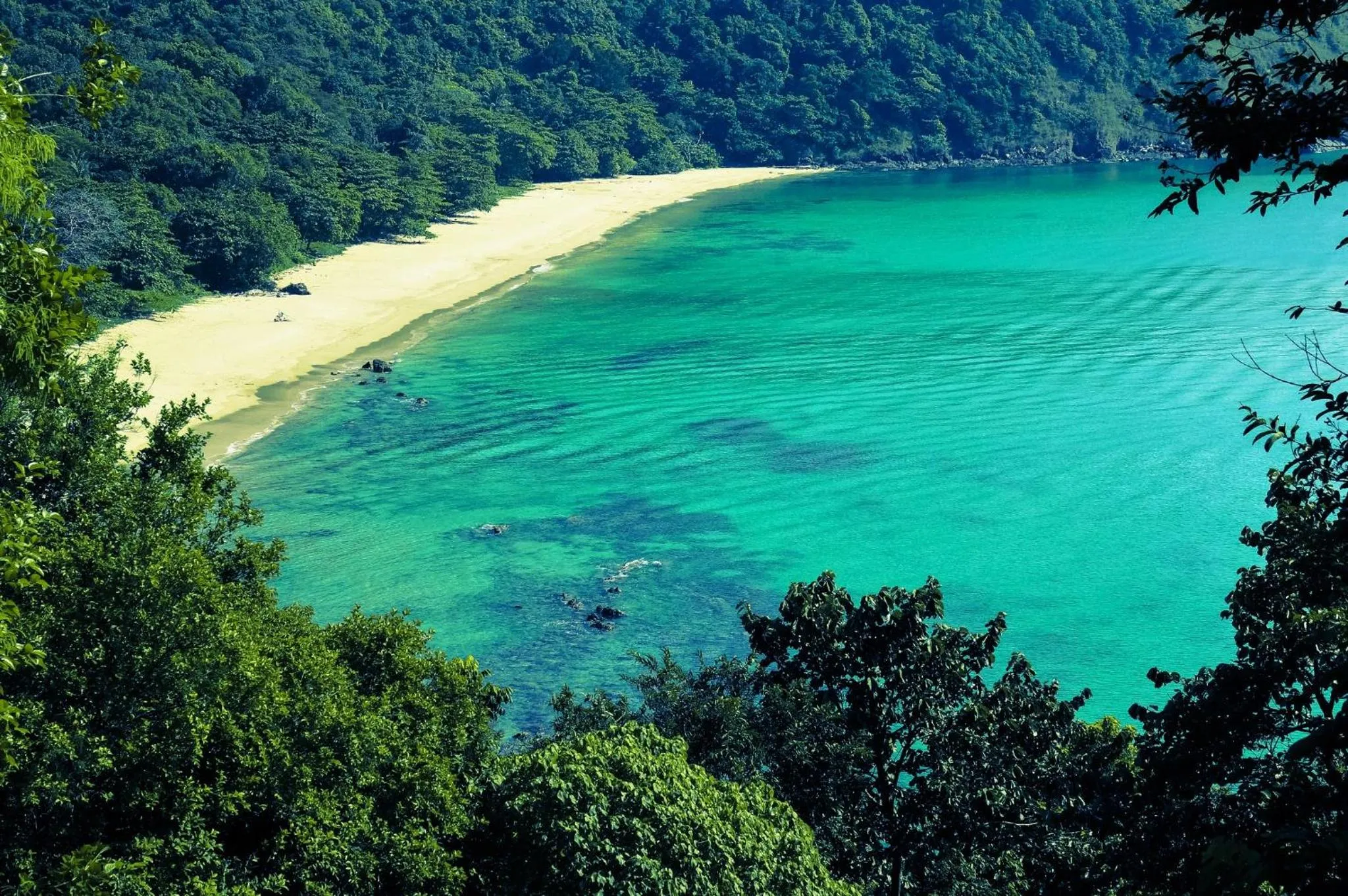 Beach in Lanta Hostel