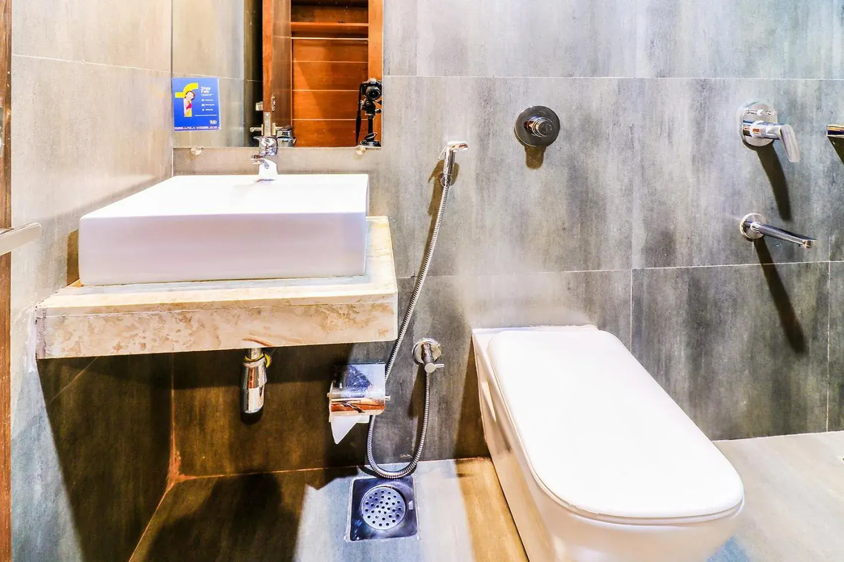 Bathroom in FabHotel Admiral - Nr Mumbai International Airport Bathroom in FabHotel Admiral - Nr Mumbai International Airport