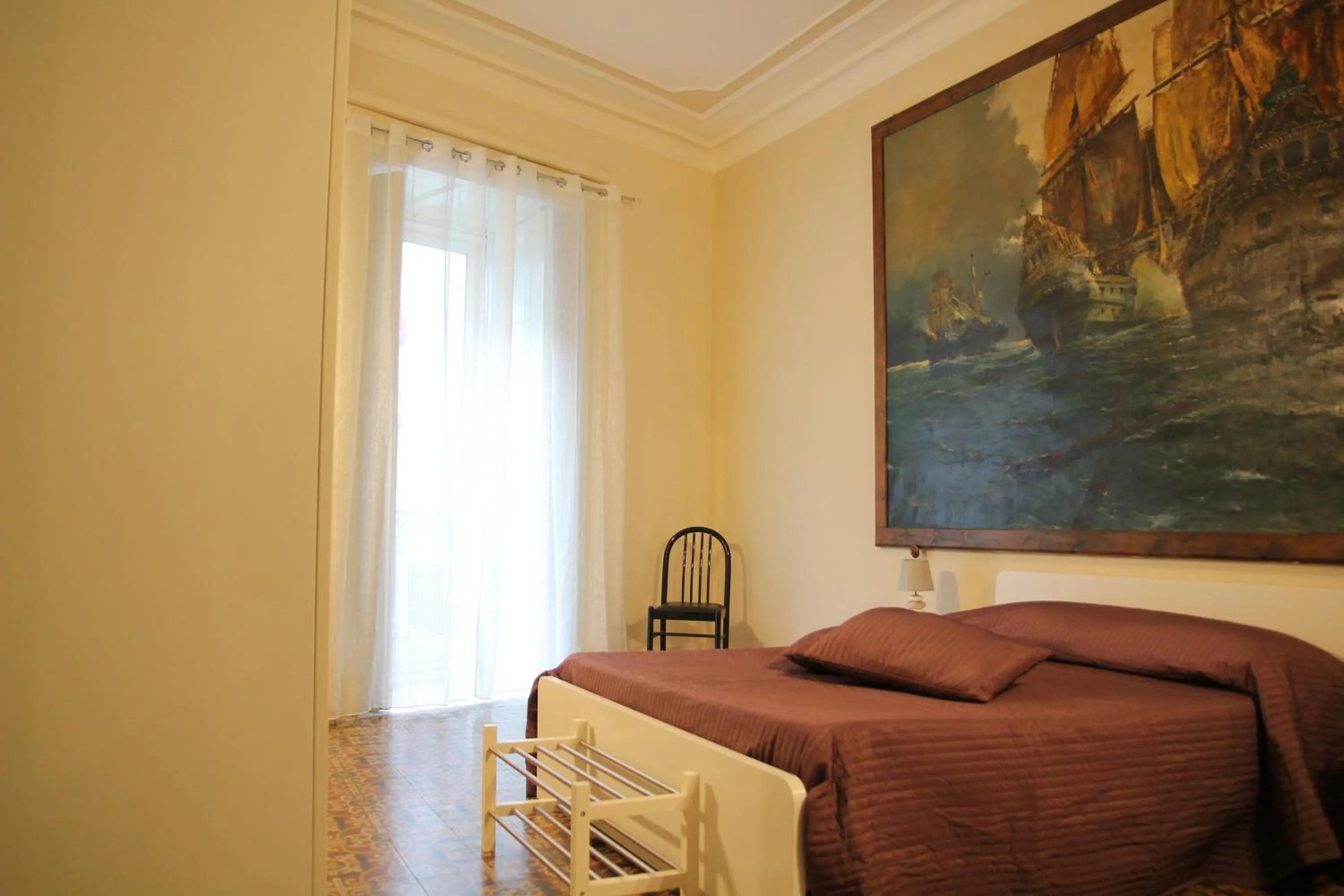 Bedroom, Bed in Cortile Stesicoro