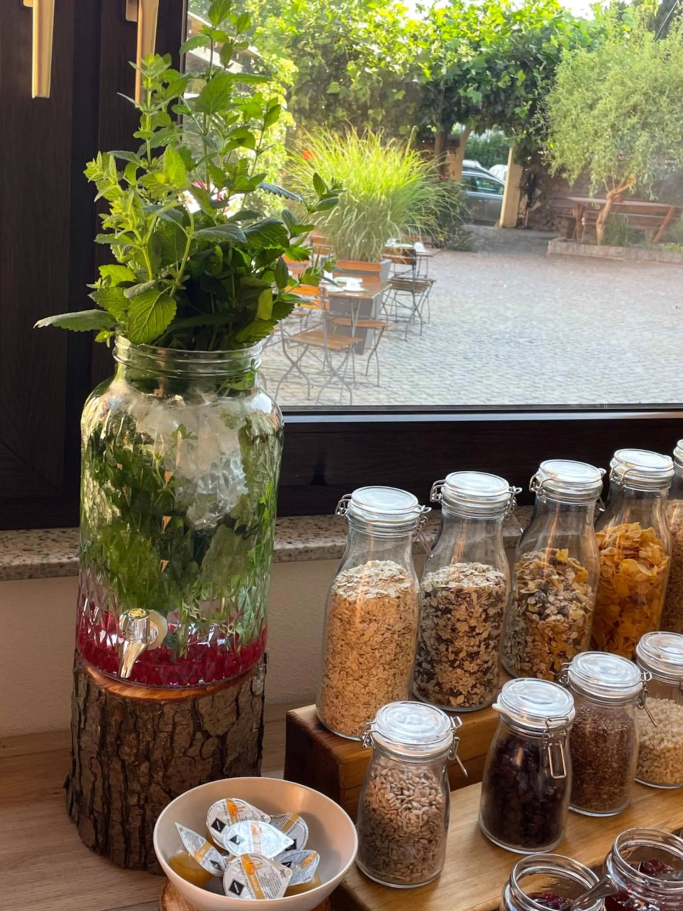 Breakfast in Hotel "Pension Marlis"