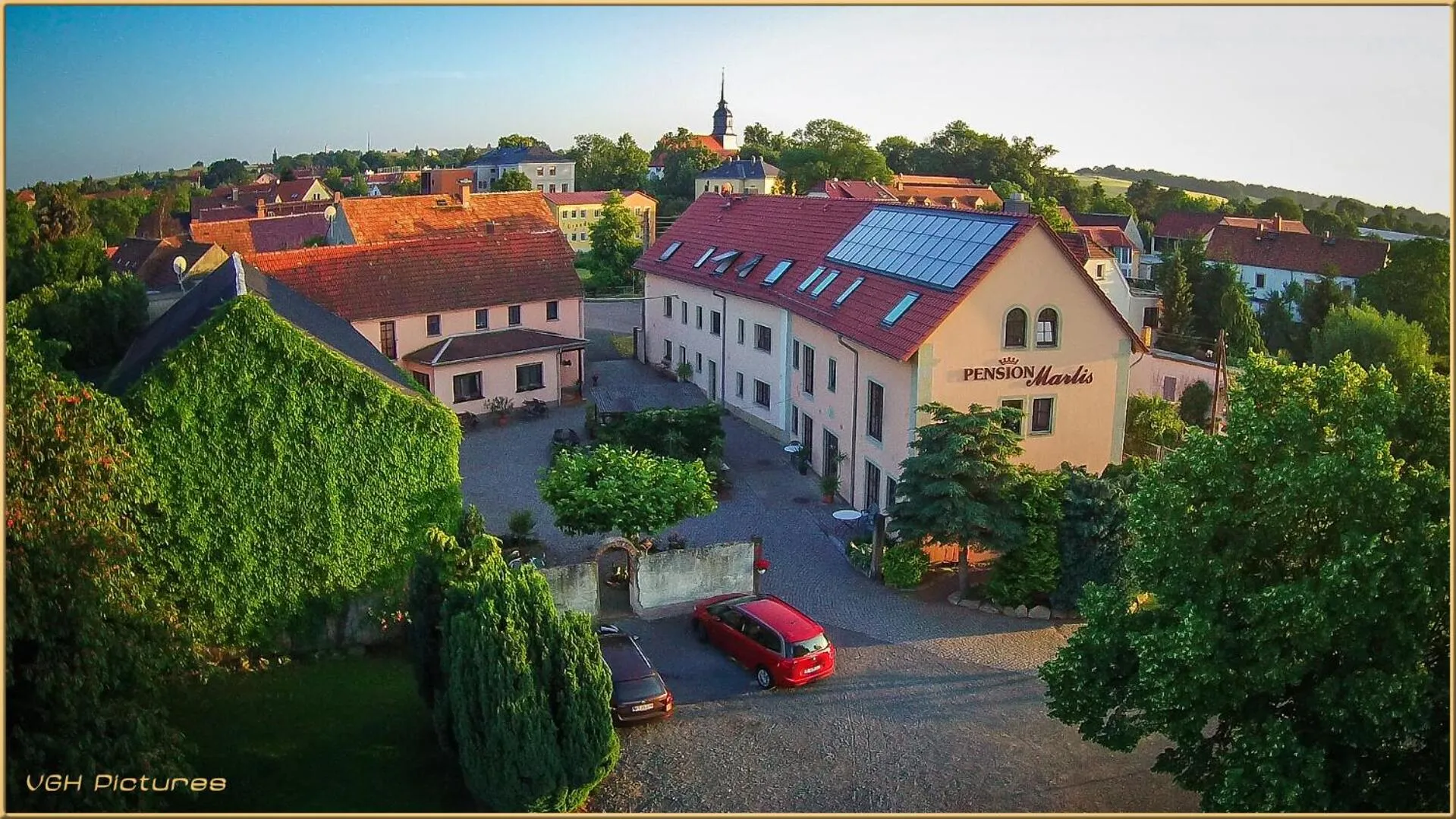 On site in Hotel "Pension Marlis"