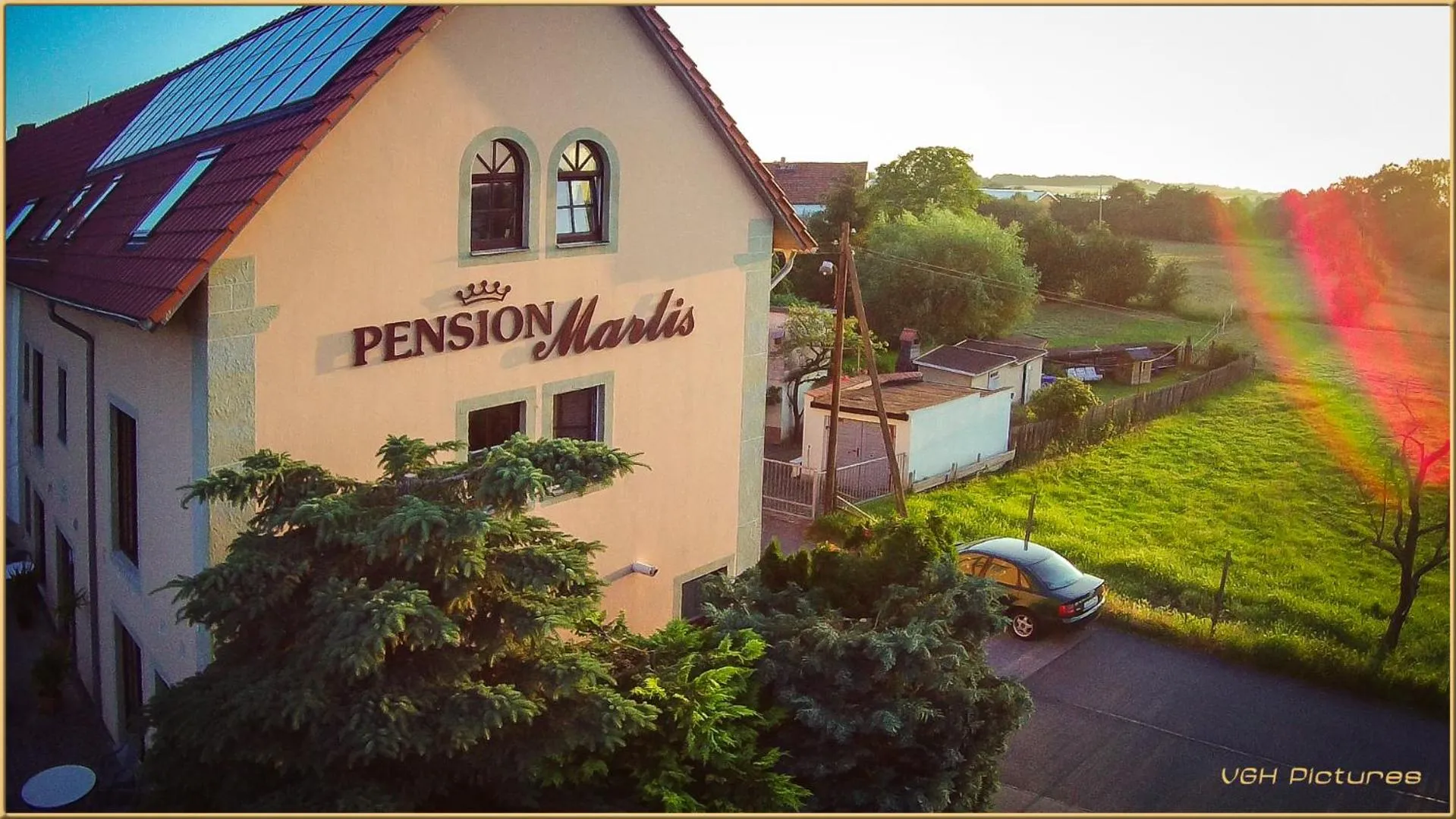On site in Hotel "Pension Marlis"