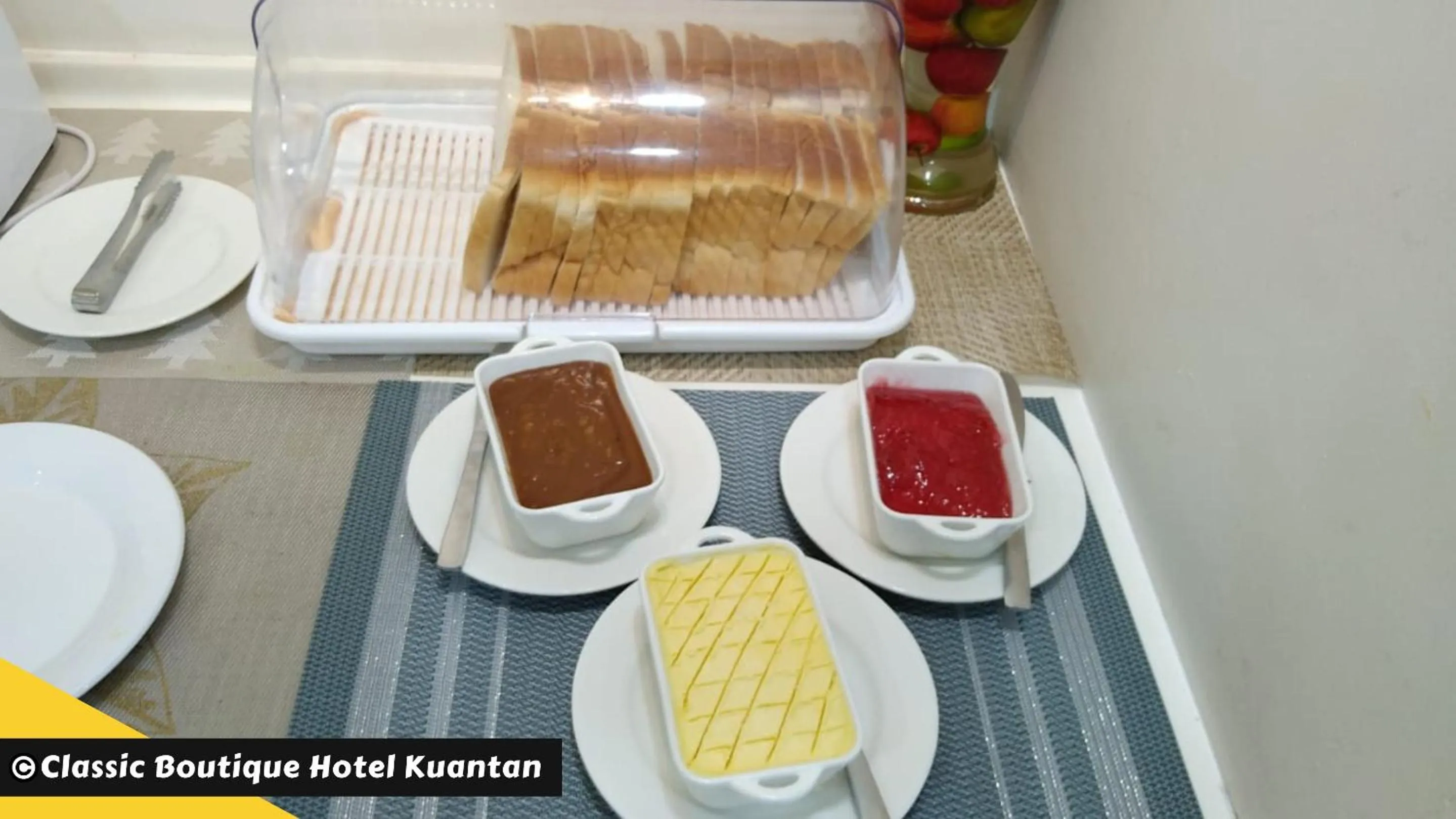 Buffet breakfast in Classic Boutique Hotel Kuantan