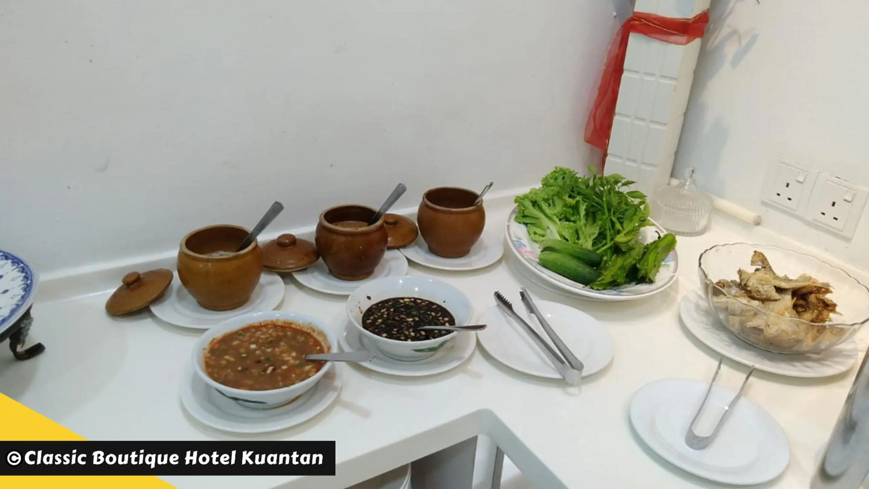 Buffet breakfast in Classic Boutique Hotel Kuantan