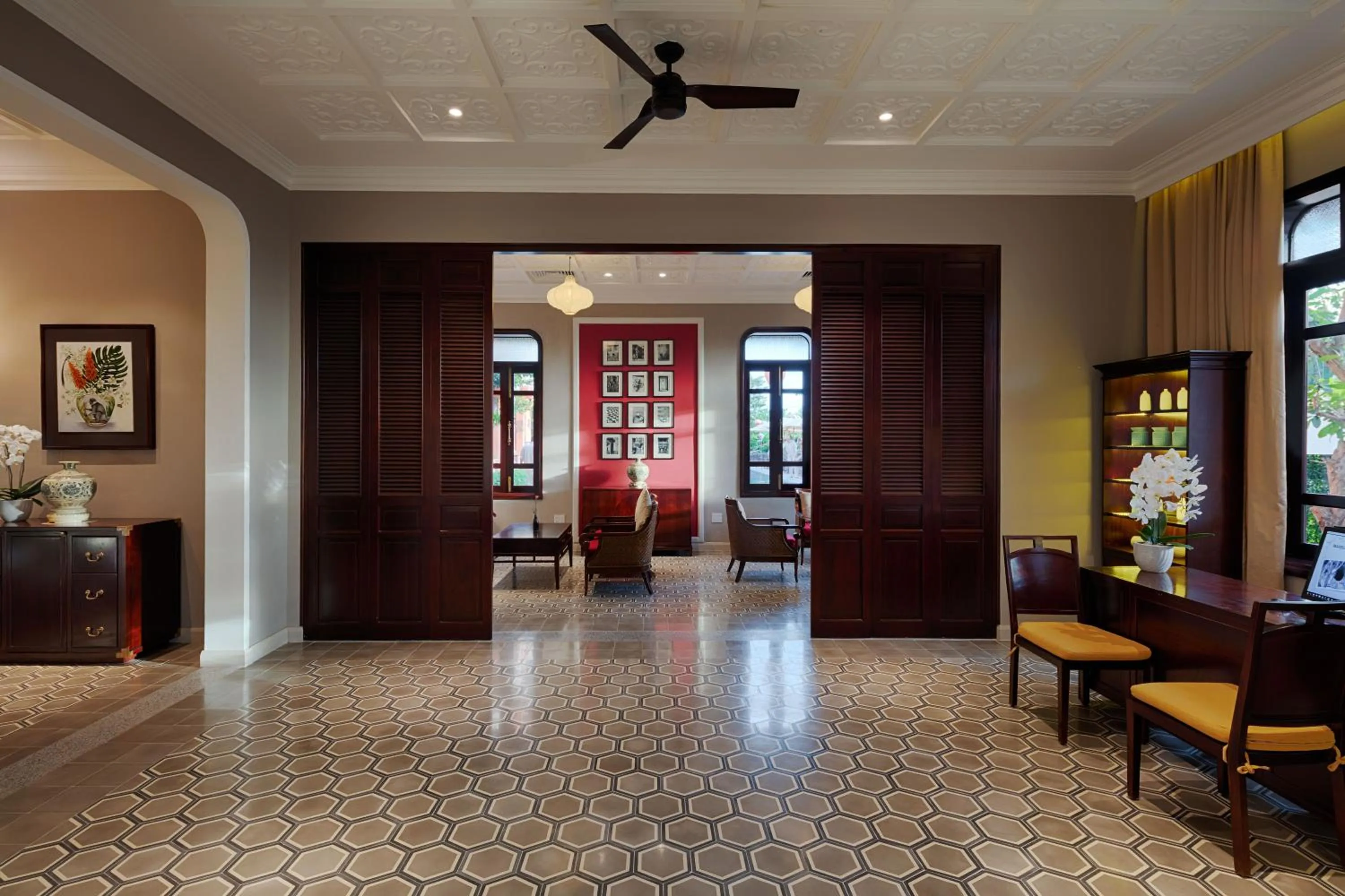 Lobby or reception in Allegro Hoi An . A Little Luxury Hotel & Spa