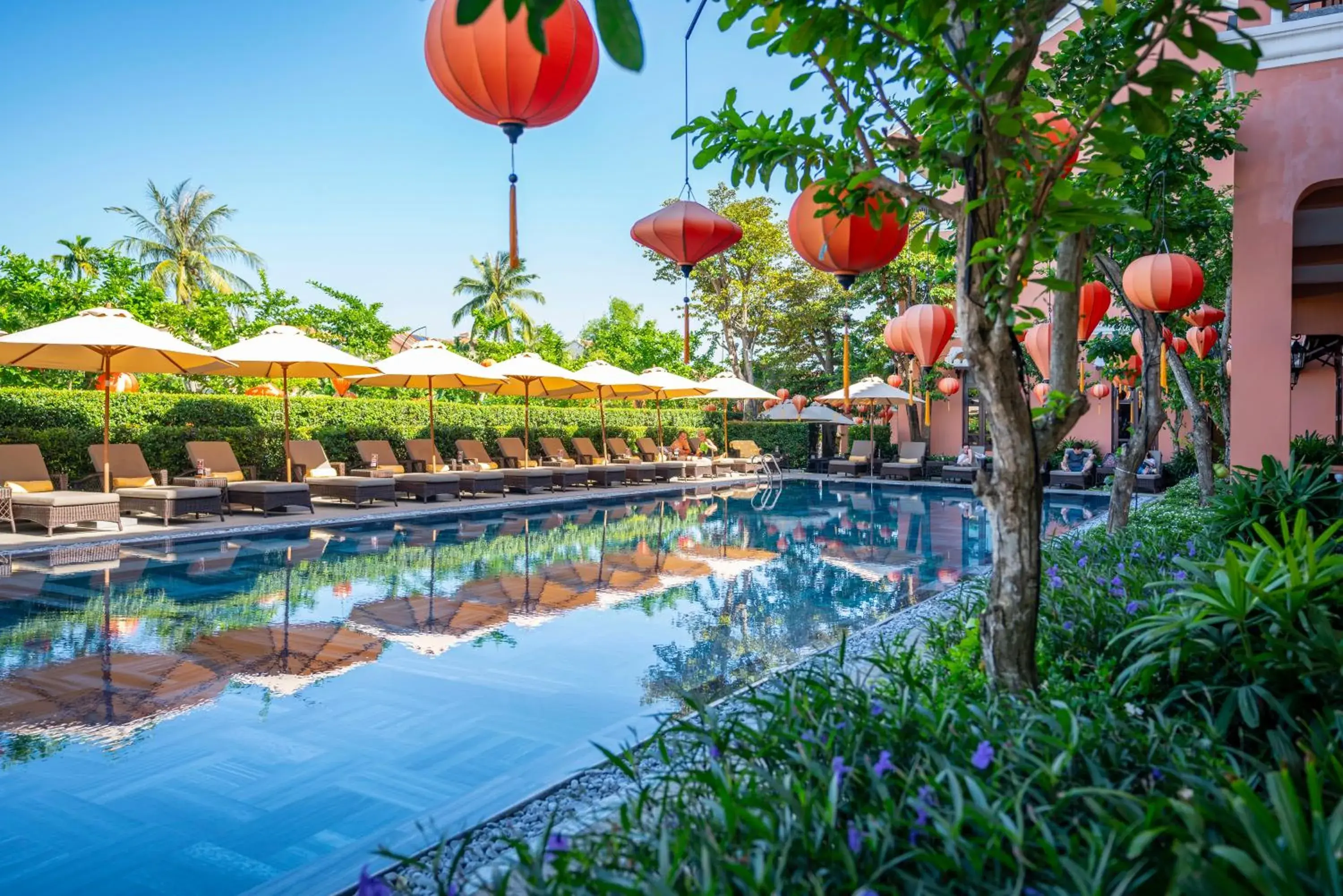 Swimming pool in Allegro Hoi An . A Little Luxury Hotel & Spa Swimming pool in Allegro Hoi An . A Little Luxury Hotel & Spa