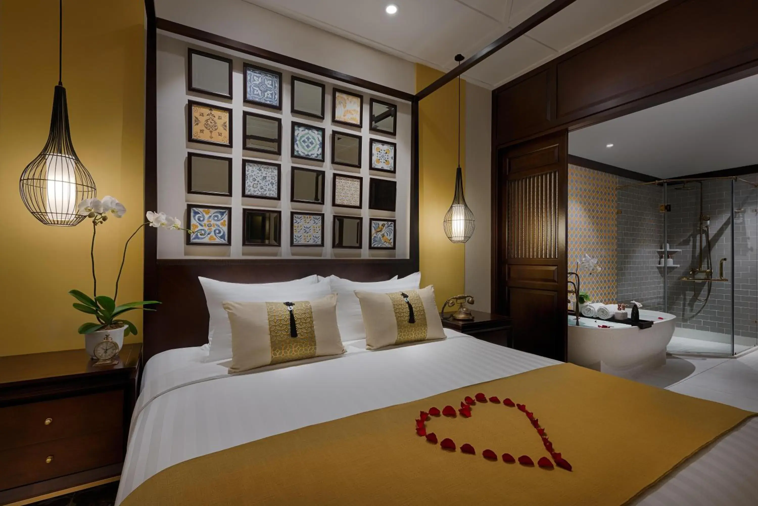 Bedroom, Bed in Allegro Hoi An . A Little Luxury Hotel & Spa Bedroom, Bed in Allegro Hoi An . A Little Luxury Hotel & Spa