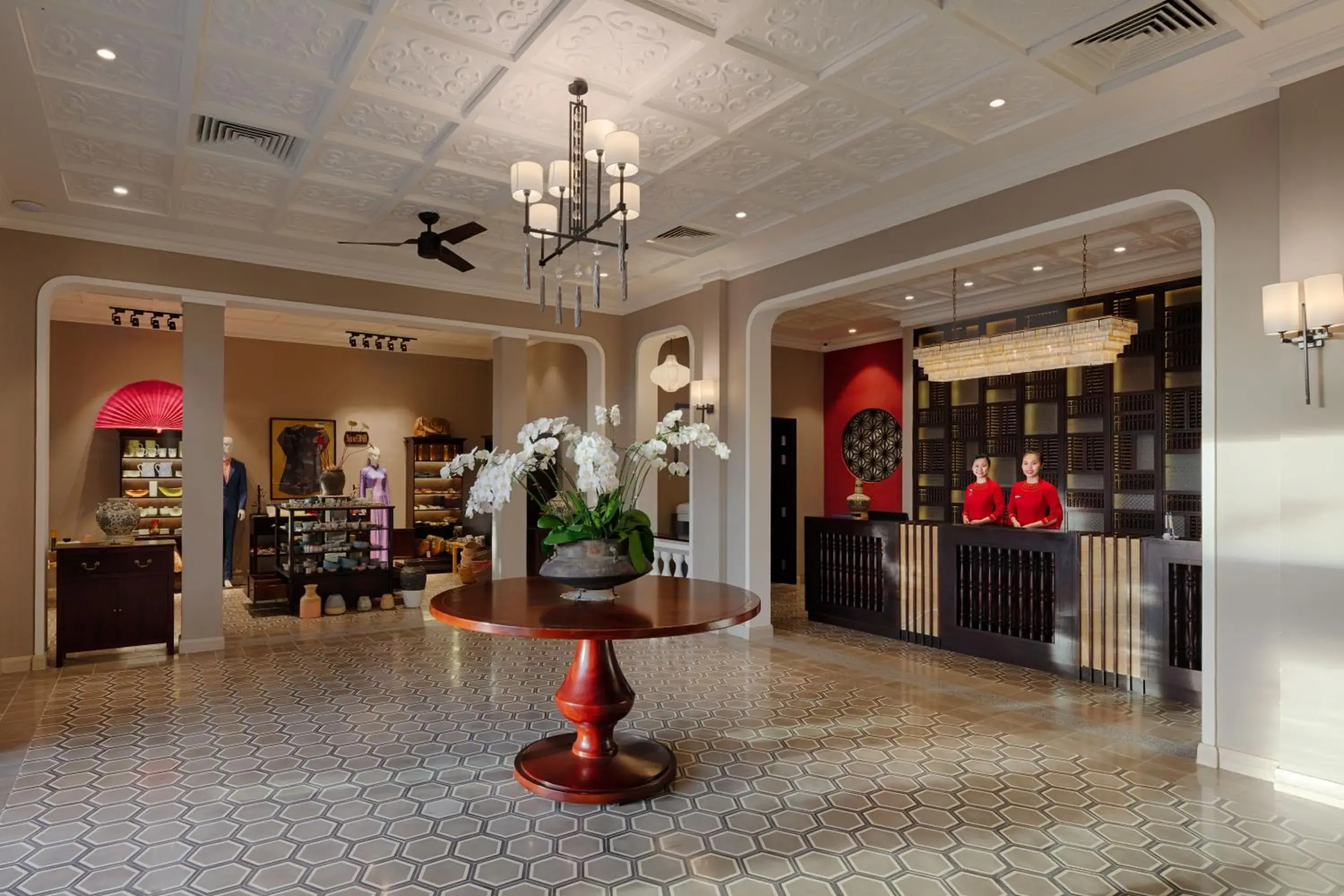 Lobby or reception in Allegro Hoi An . A Little Luxury Hotel & Spa Lobby or reception in Allegro Hoi An . A Little Luxury Hotel & Spa