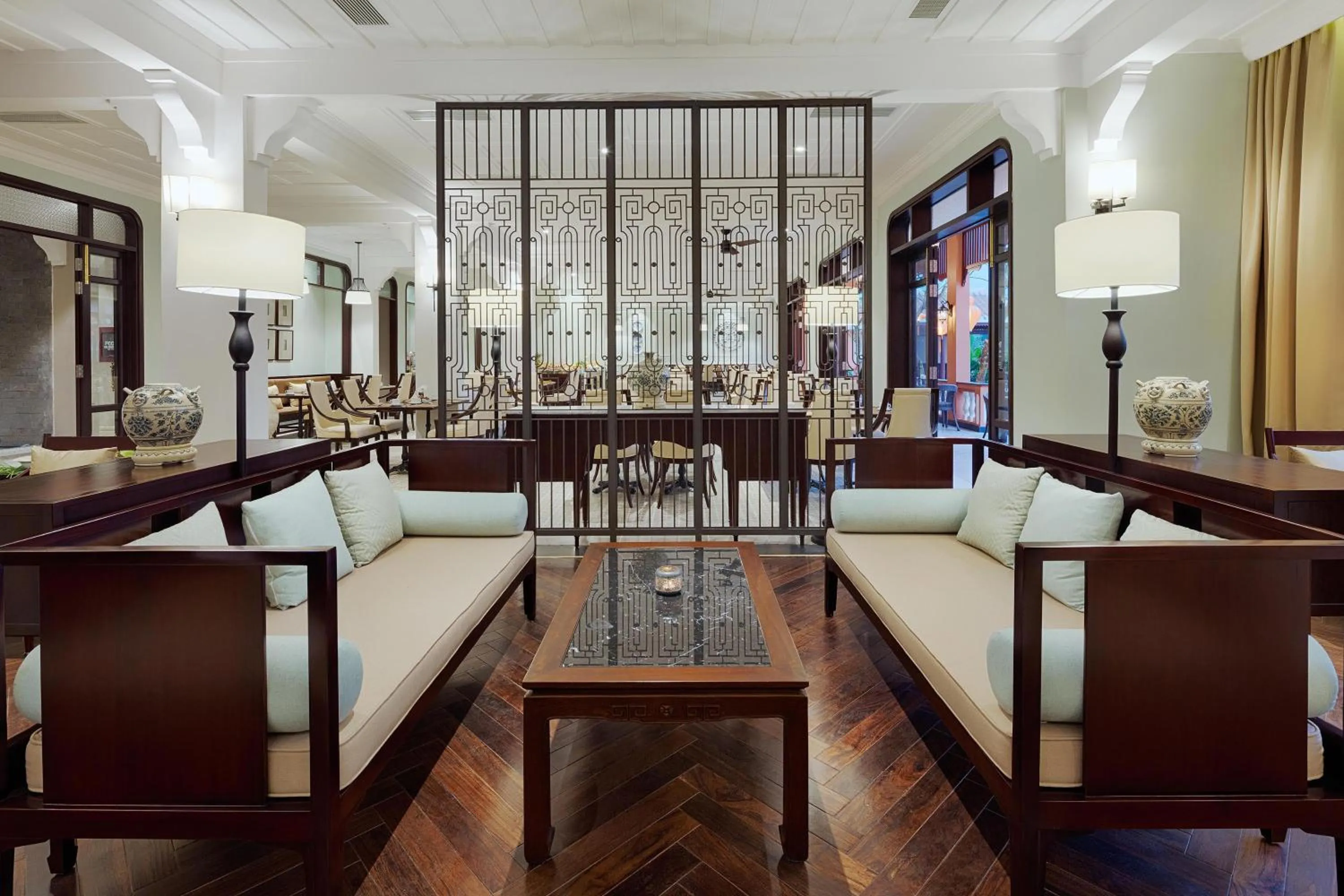 Lounge or bar in Allegro Hoi An . A Little Luxury Hotel & Spa