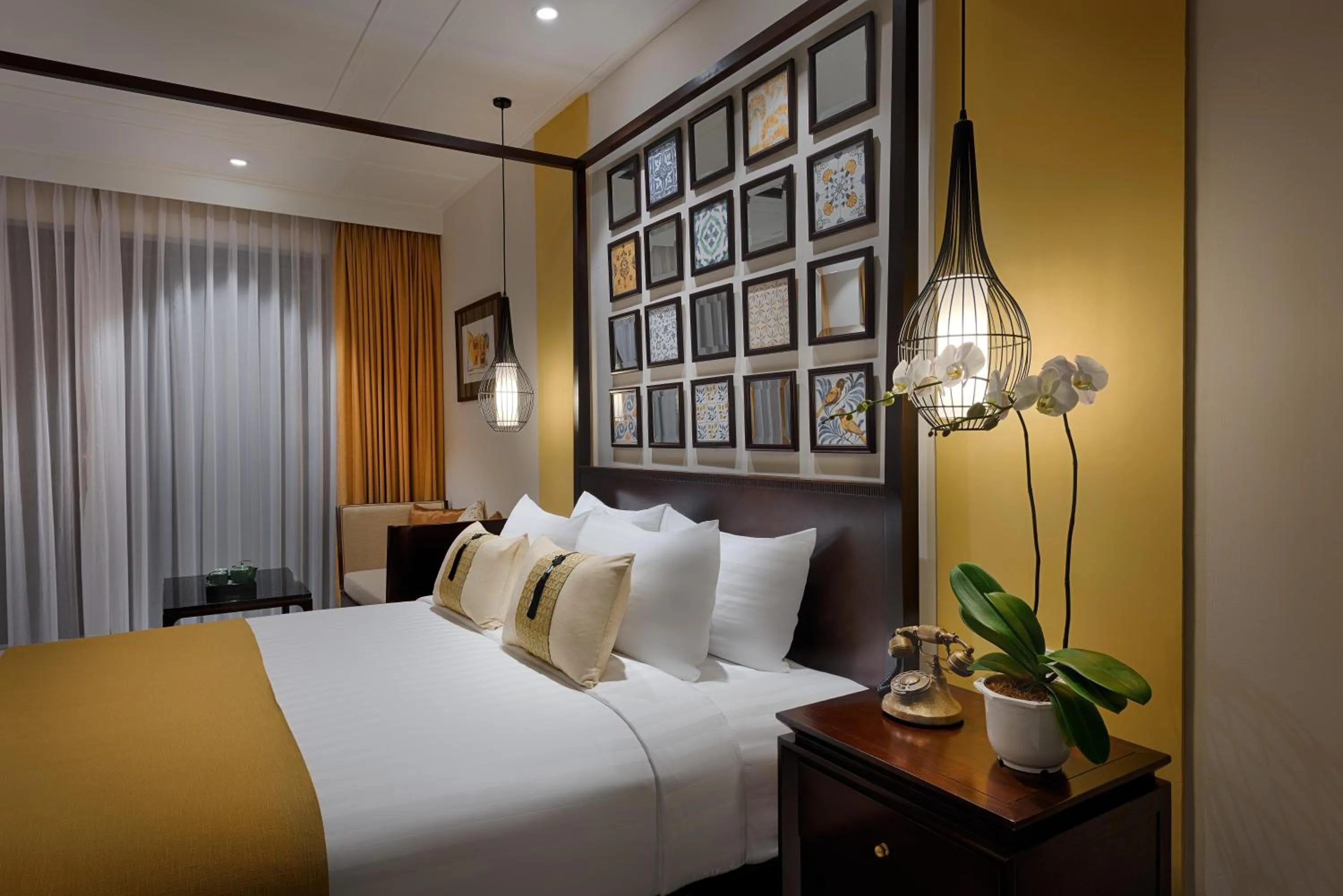 Bedroom, Bed in Allegro Hoi An . A Little Luxury Hotel & Spa