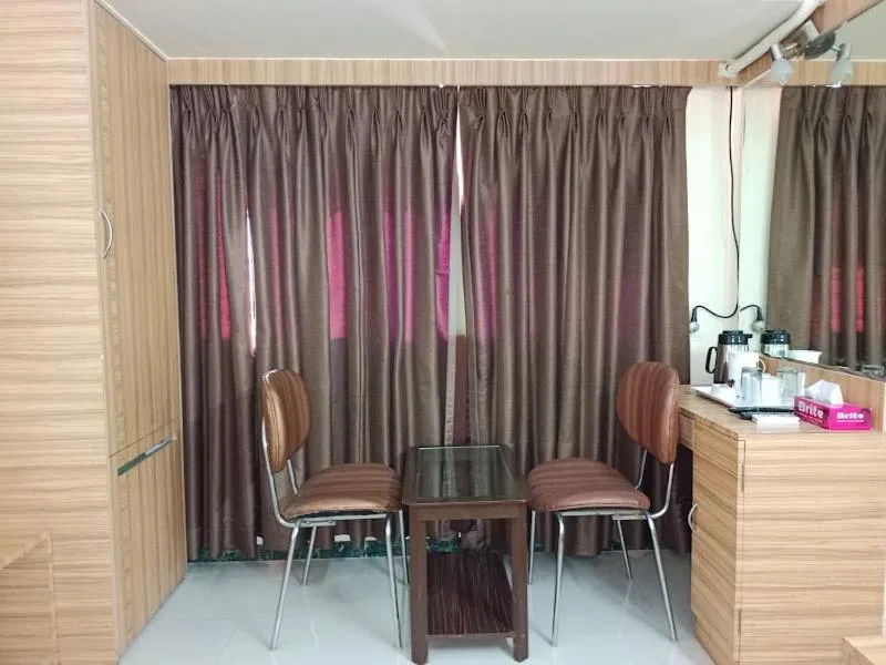 Seating area in Yogi Broadway