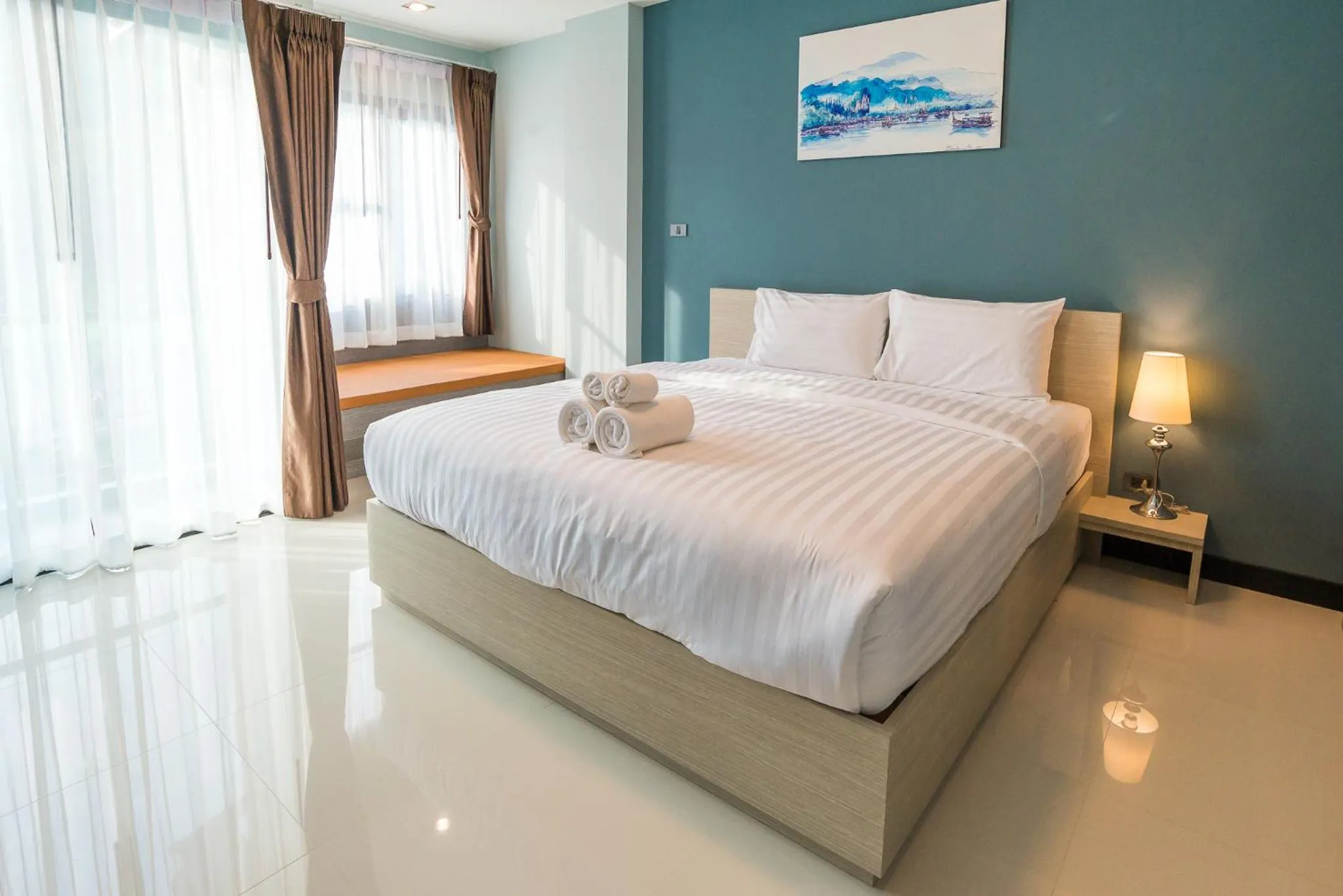 Bed in The Phu View at Aonang