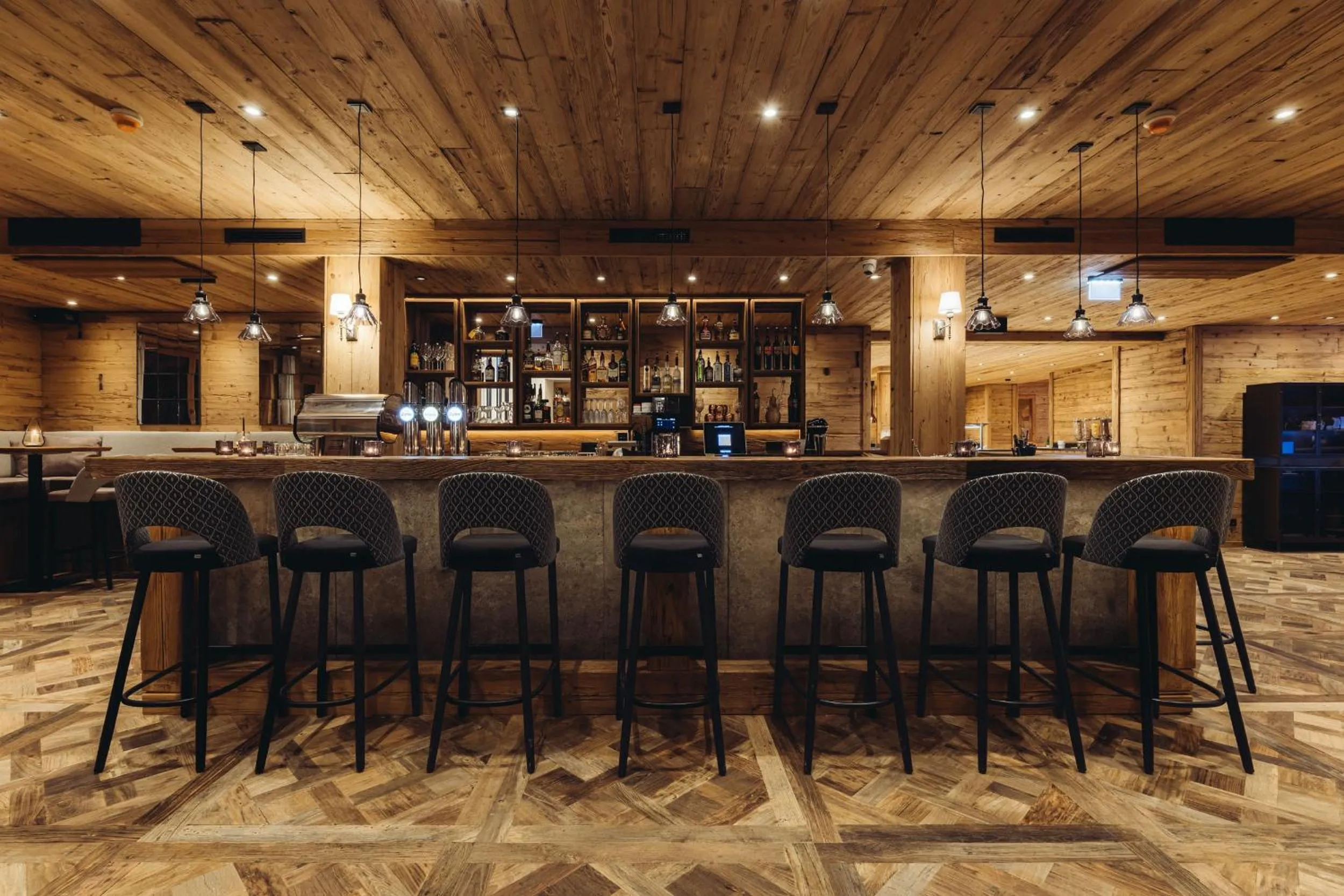 Lounge or bar in Genusshotel Vermala Montafon