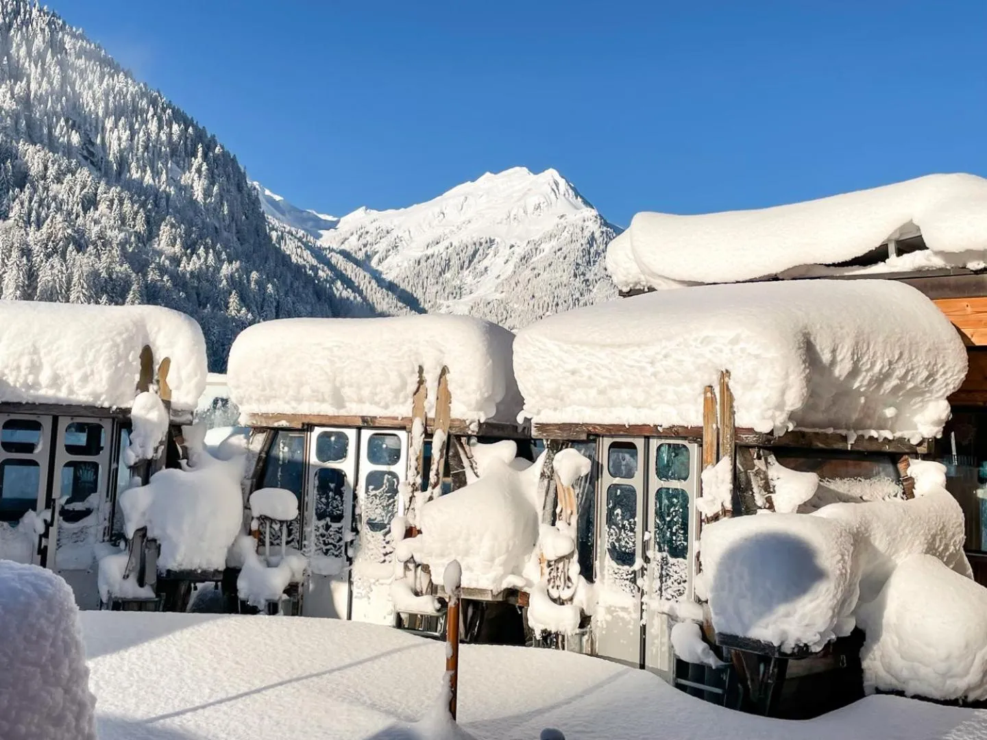 Property building in Genusshotel Vermala Montafon