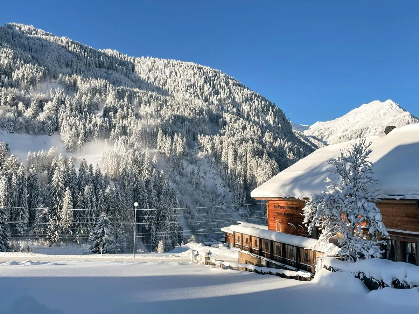 Property building in Genusshotel Vermala Montafon