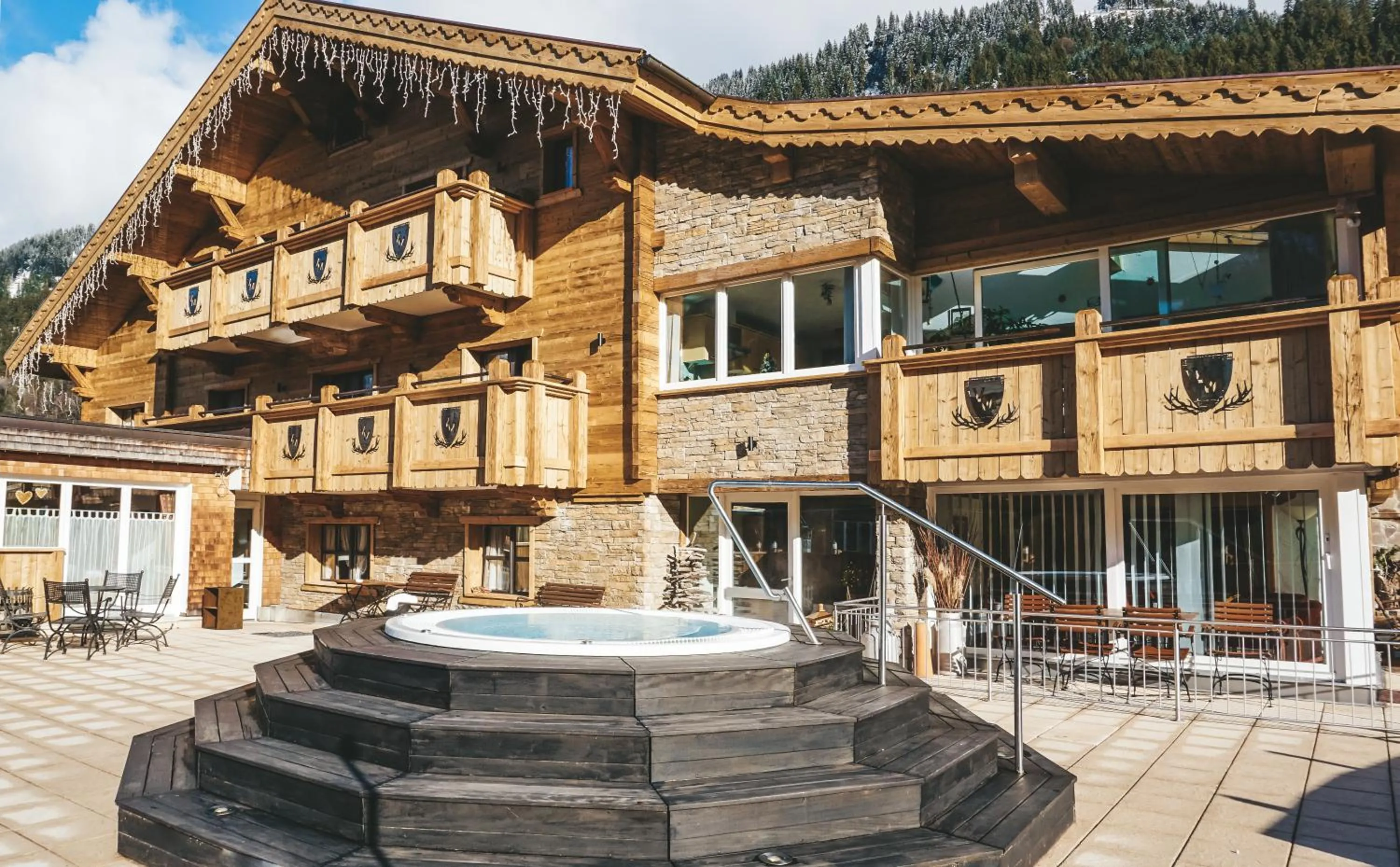 Property building in Genusshotel Vermala Montafon